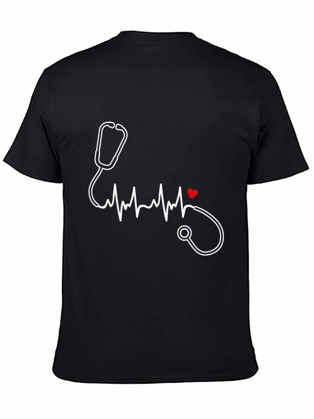 Heartbeat Stethoscope Graphic Tee