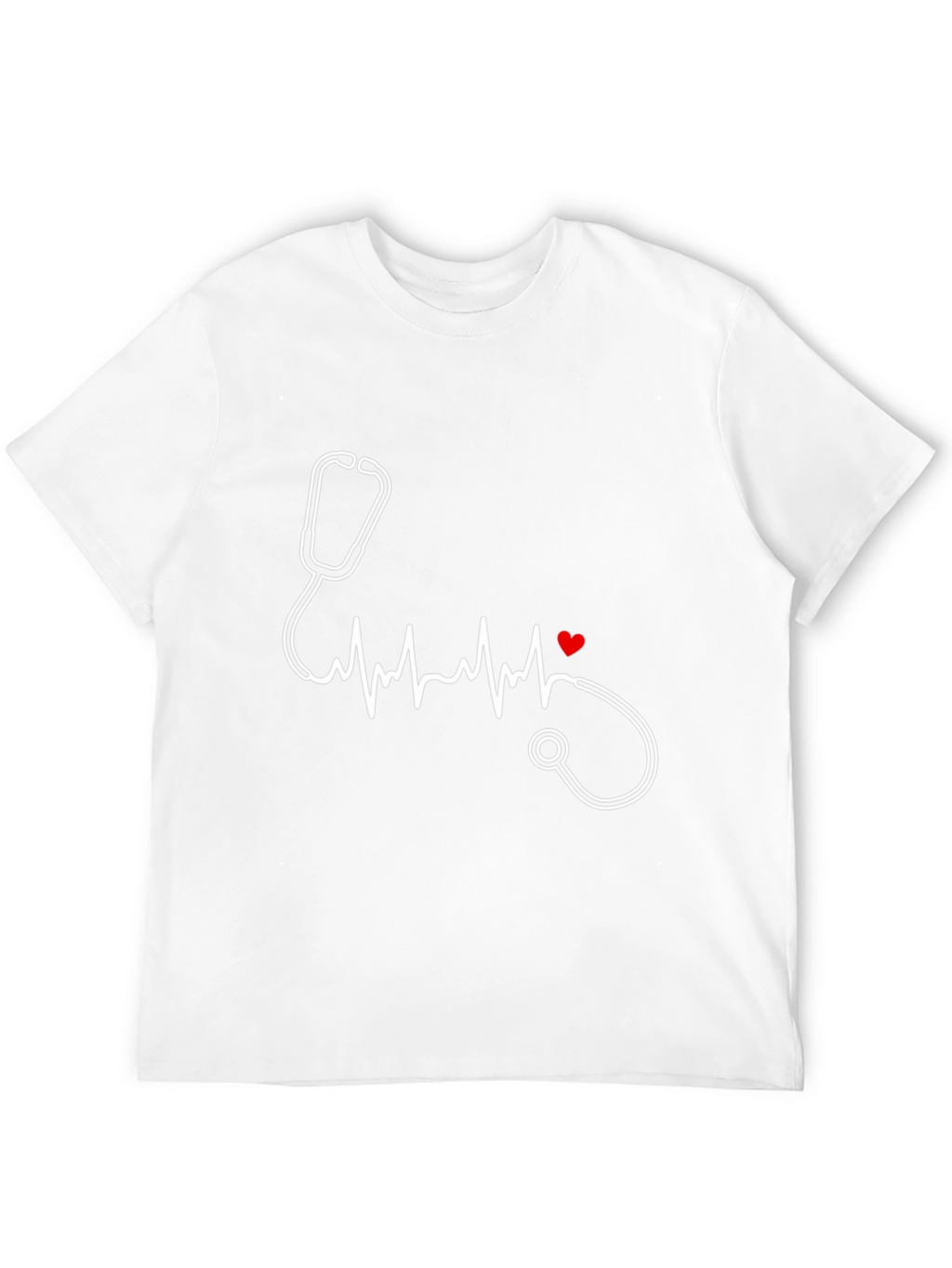 Heartbeat Stethoscope Graphic Tee