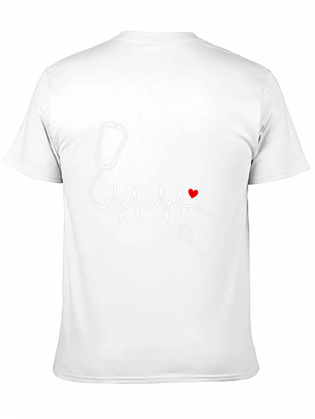 Heartbeat Stethoscope Graphic Tee