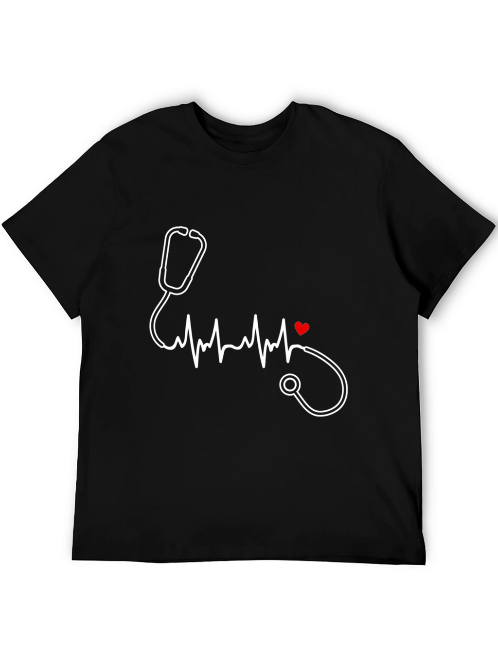 Heartbeat Stethoscope Graphic Tee