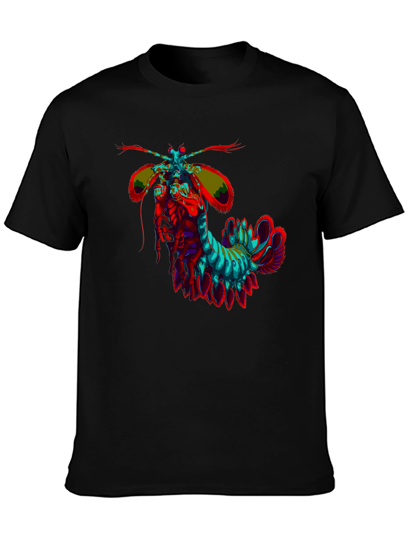 Psychedelic Mantis Shrimp Graphic Tee