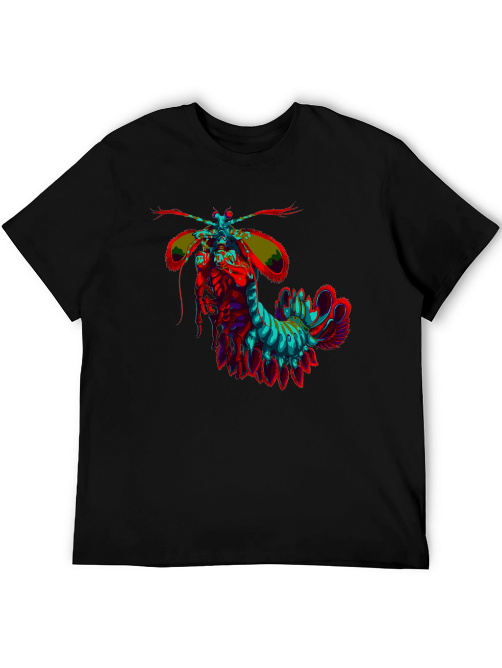 Psychedelic Mantis Shrimp Graphic Tee