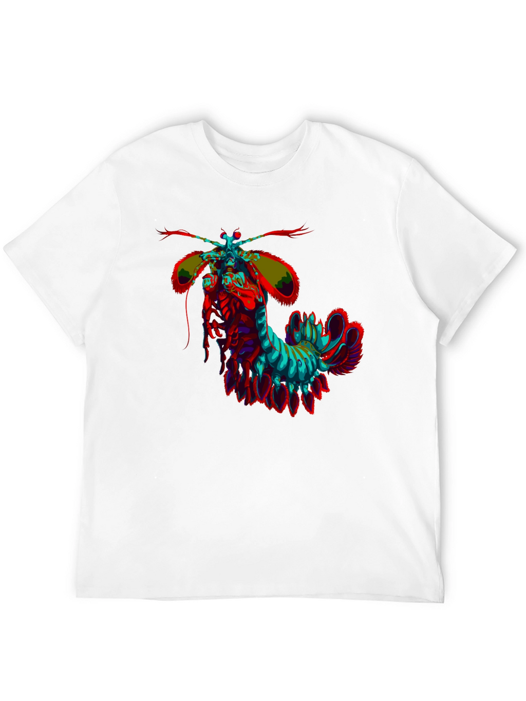Psychedelic Mantis Shrimp Graphic Tee