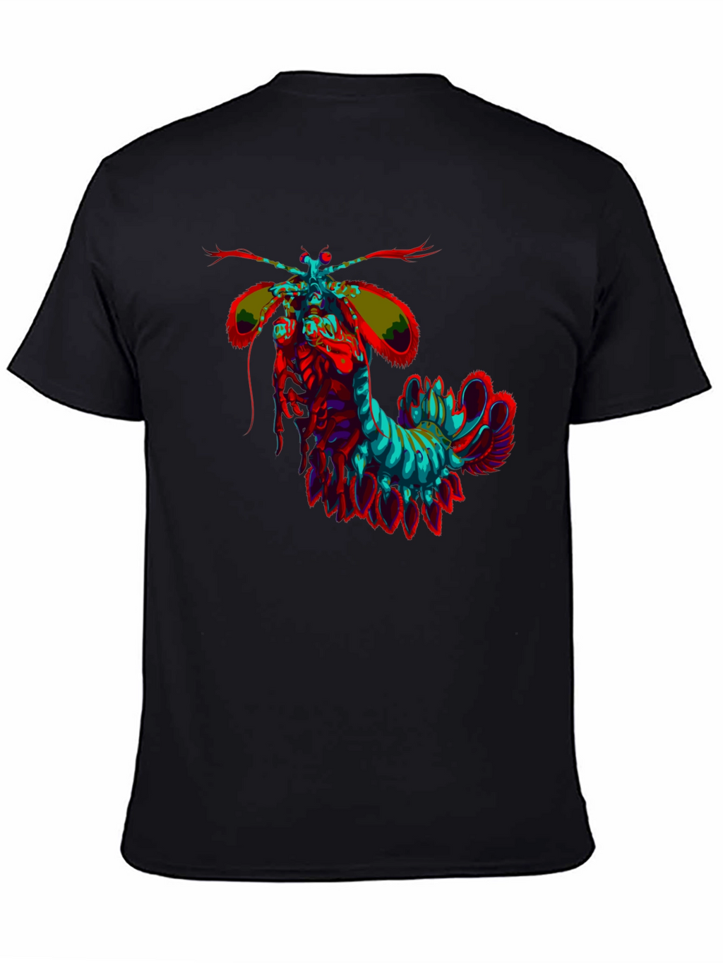 Psychedelic Mantis Shrimp Graphic Tee