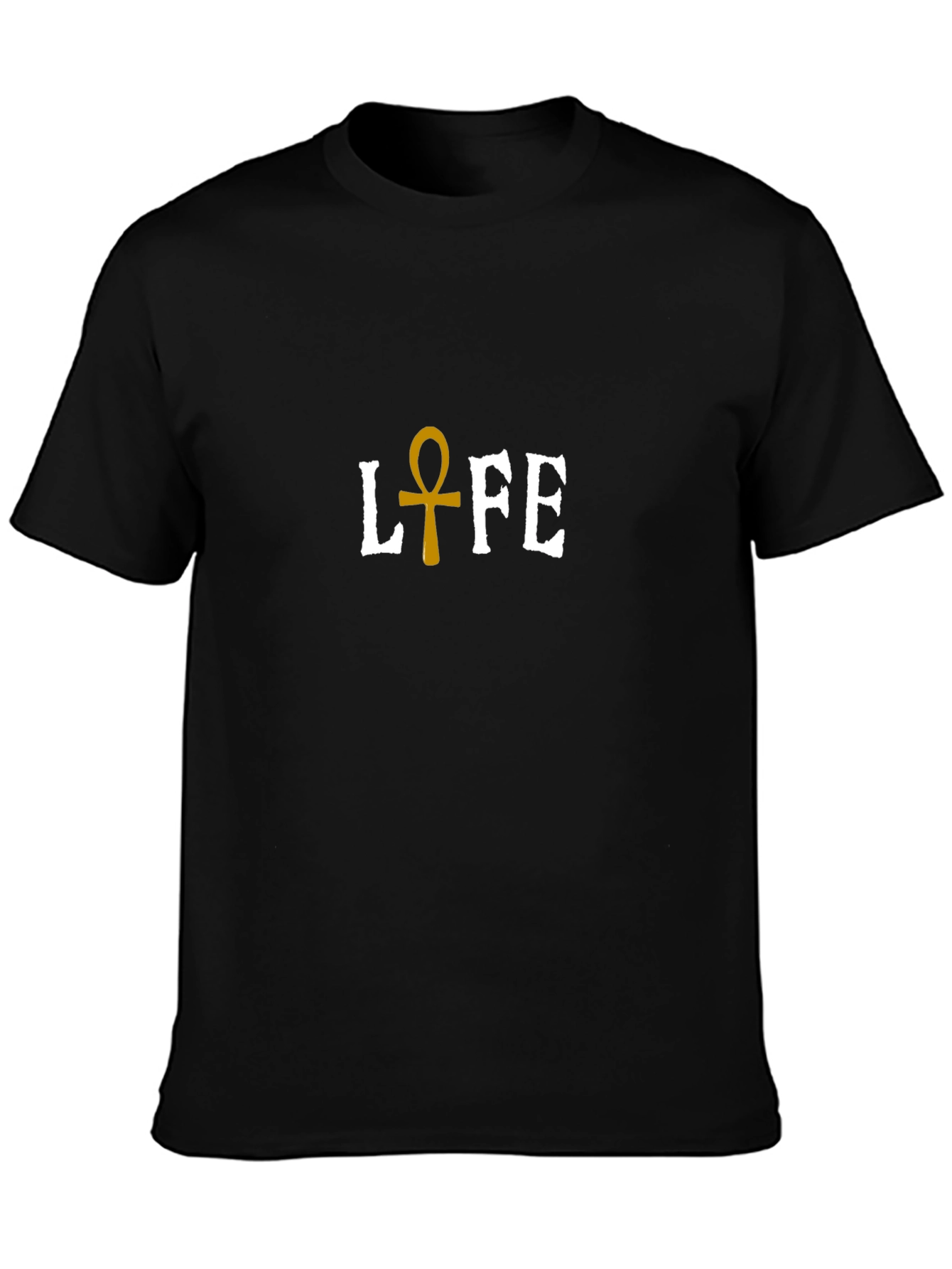 Life Ankh Symbol Graphic T-Shirt