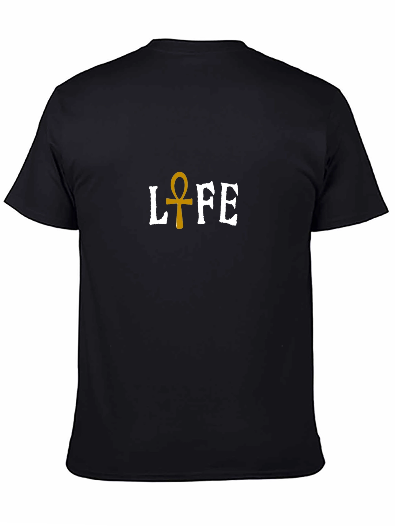 Life Ankh Symbol Graphic T-Shirt