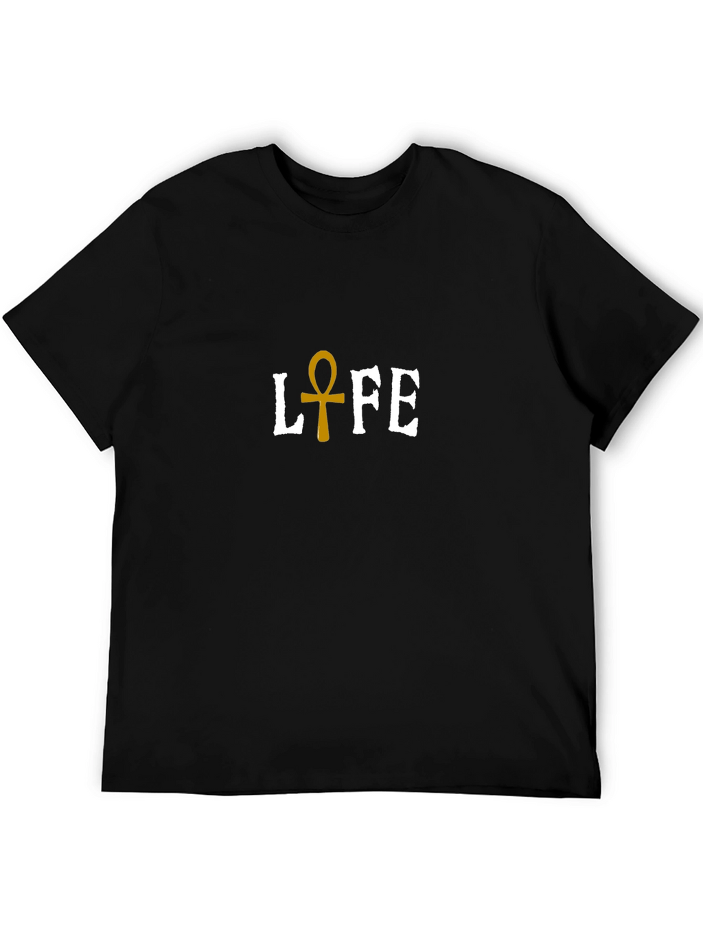 Life Ankh Symbol Graphic T-Shirt