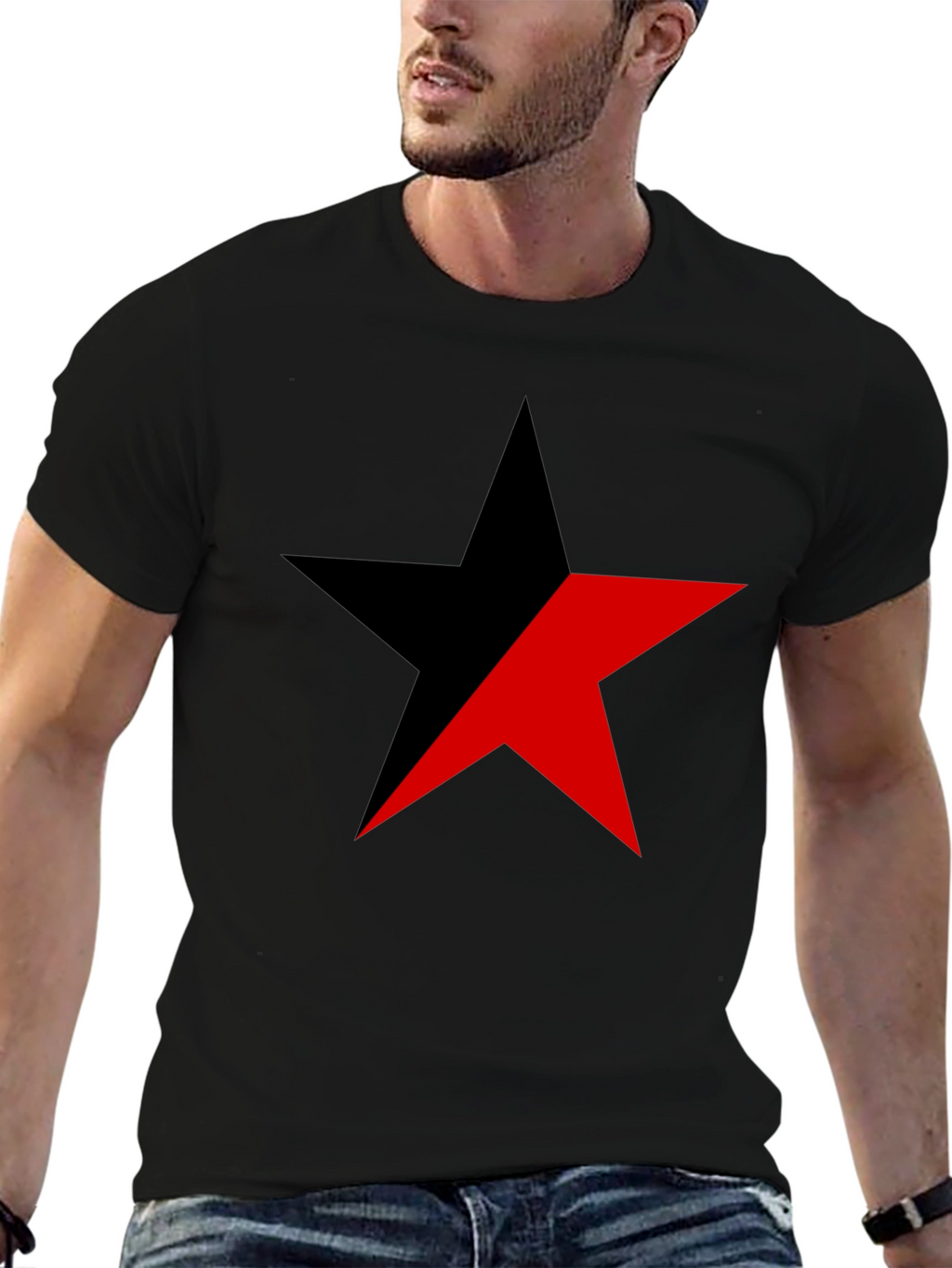 Anarchist Star T-Shirt - Bold Graphic Tee