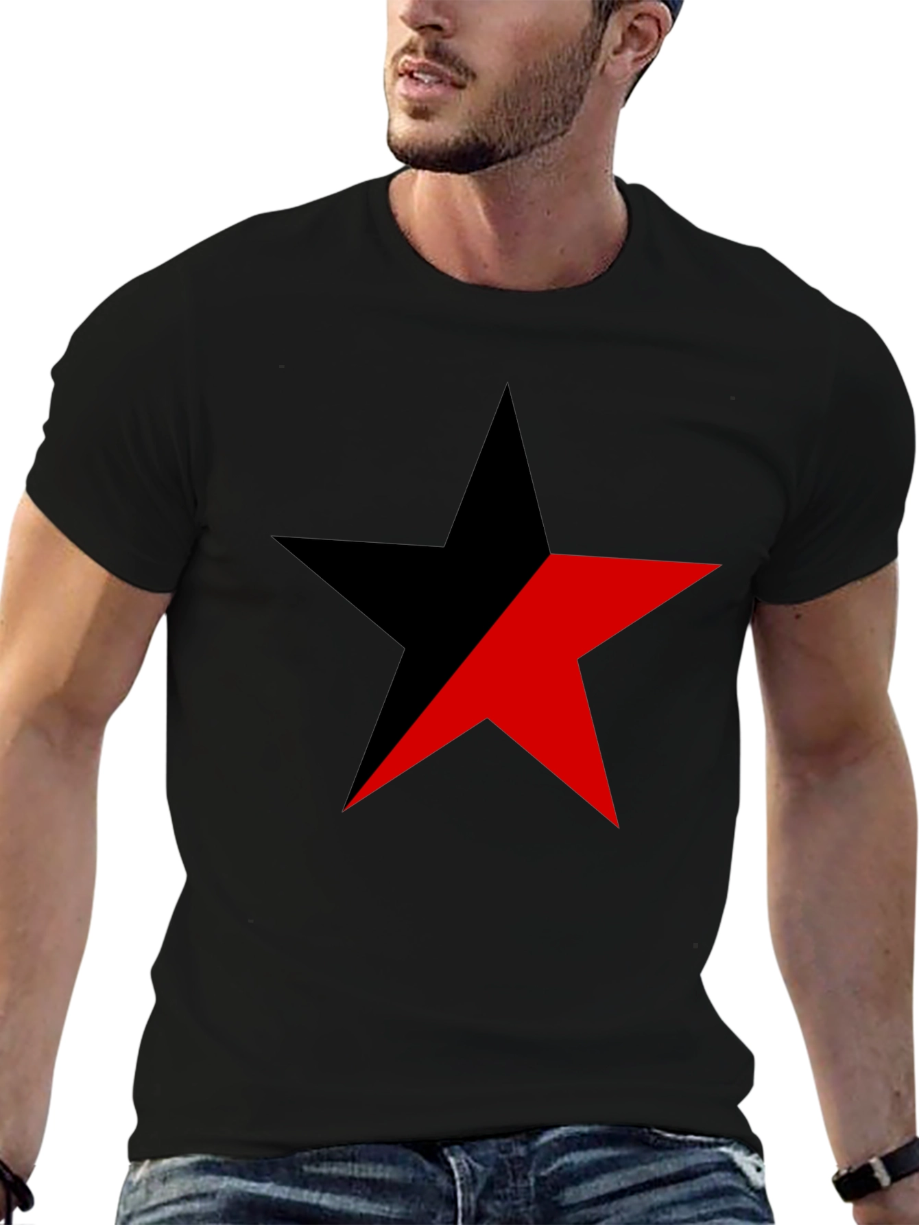 Anarchist Star T-Shirt - Bold Graphic Tee