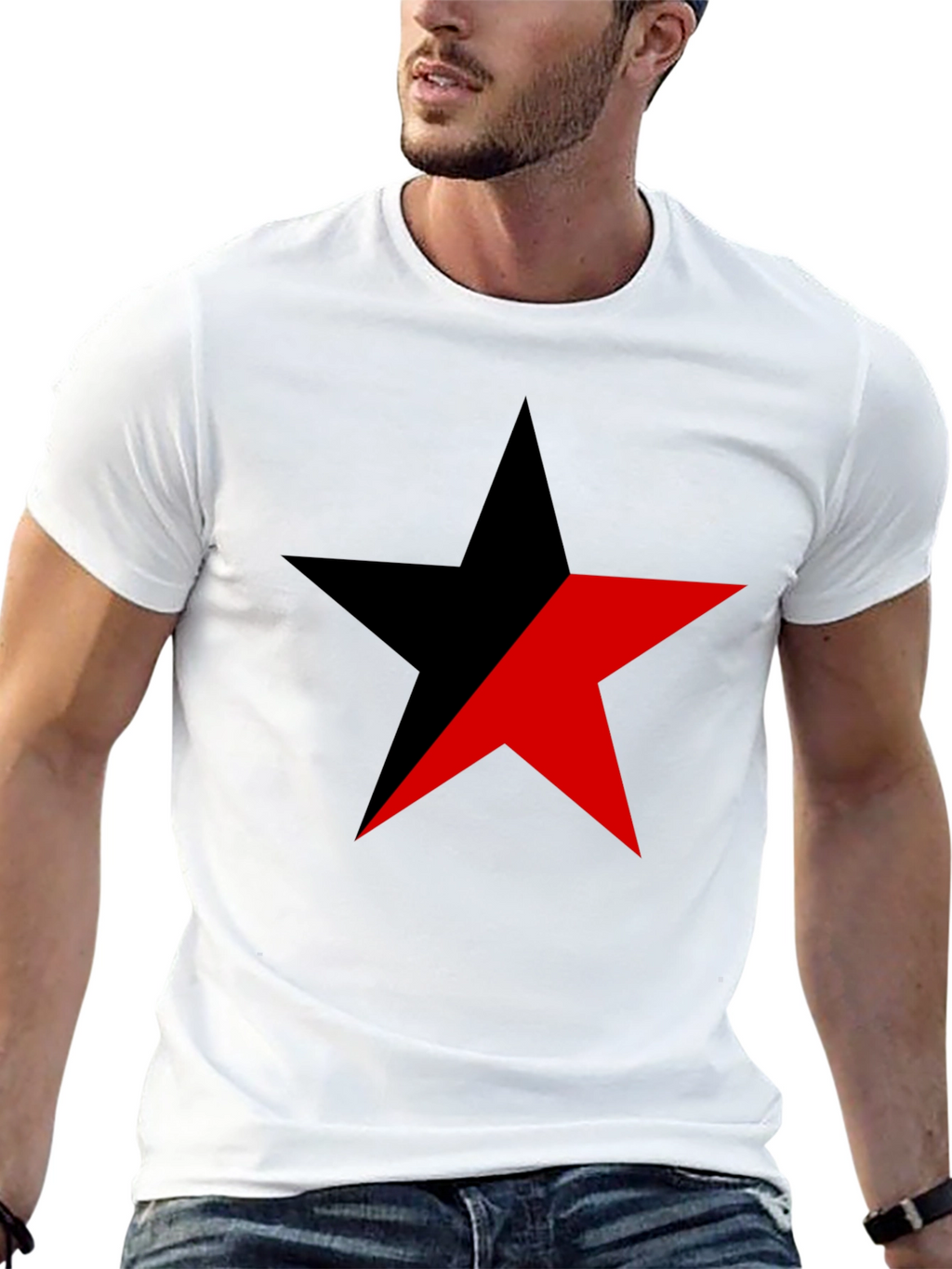 Anarchist Star T-Shirt - Bold Graphic Tee