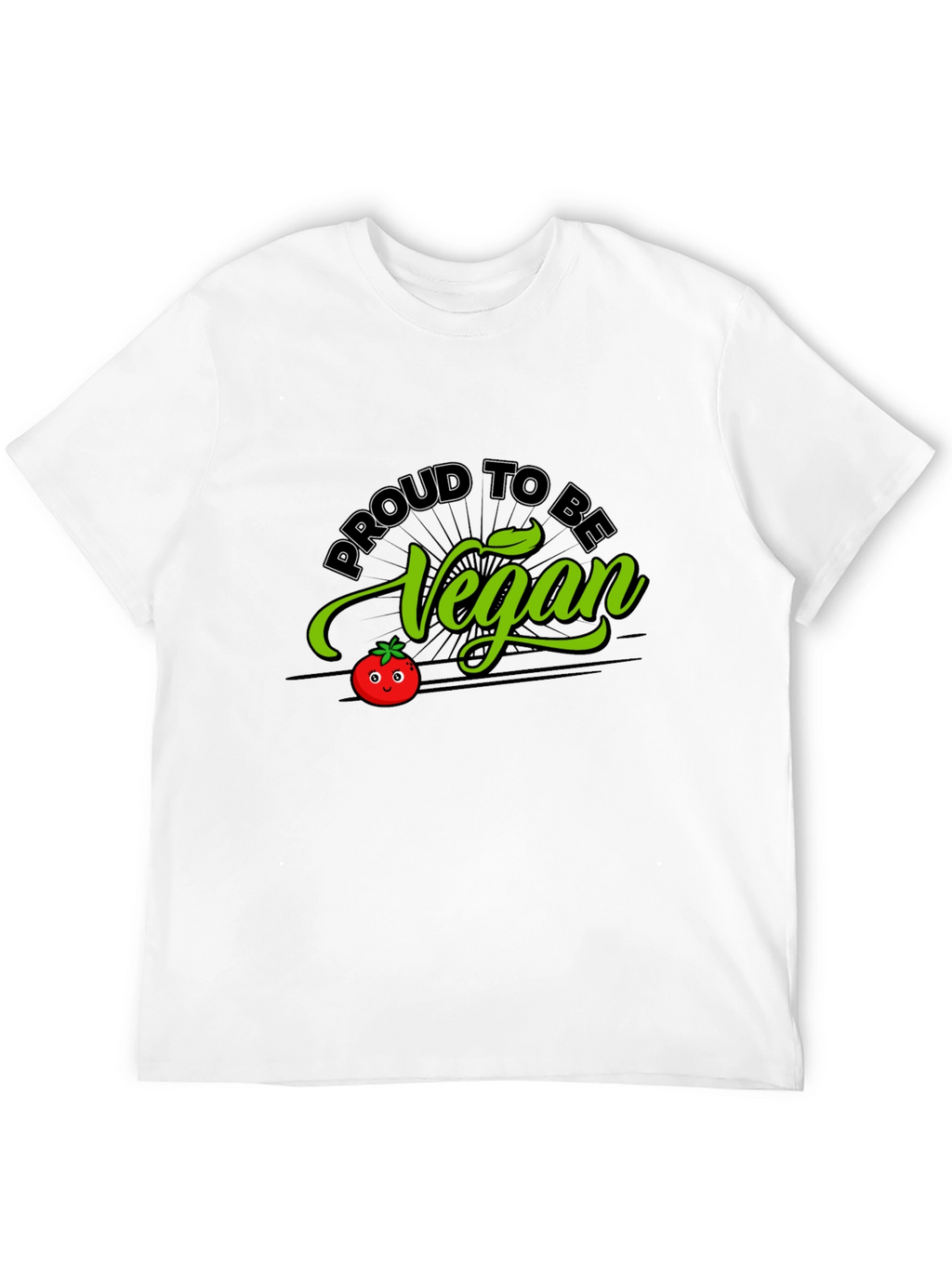 Proud to be Vegan T-Shirt - Black