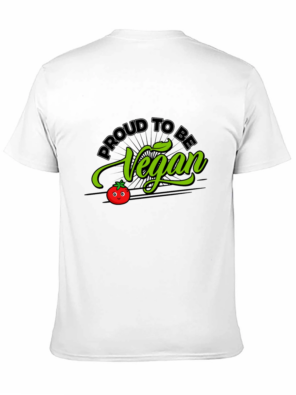 Proud to be Vegan T-Shirt - Black