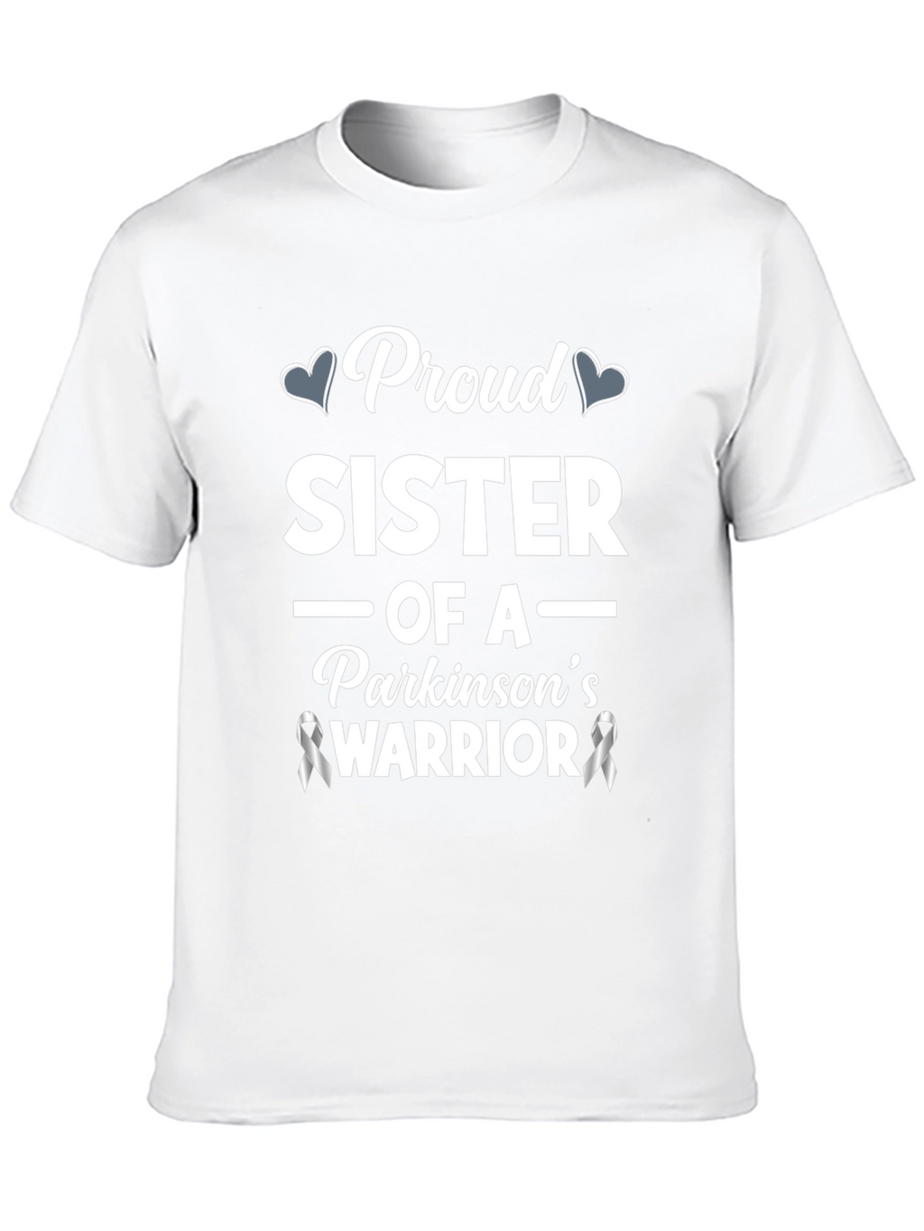 Proud Sister Parkinsons Warrior Awareness T-Shirt