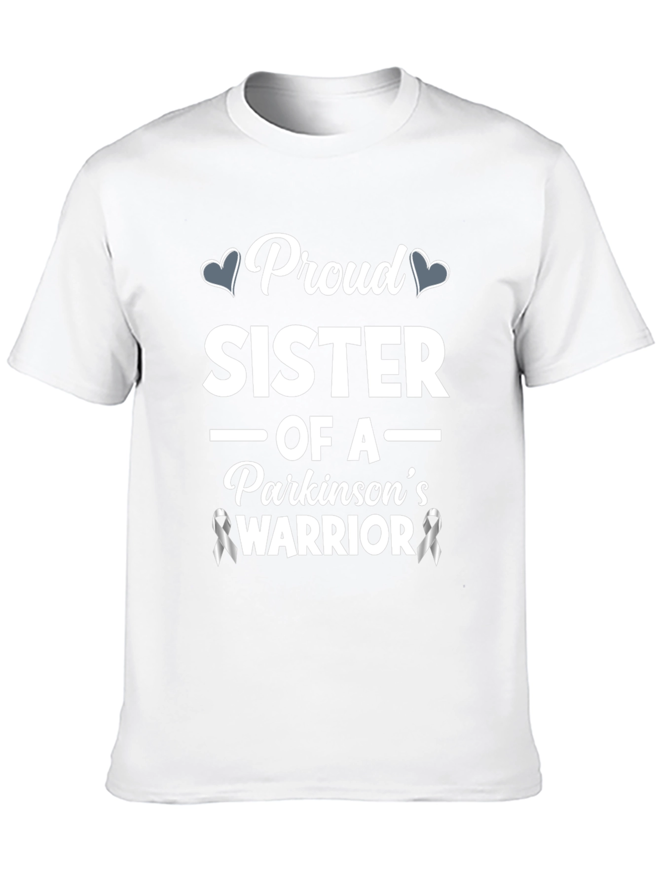 Proud Sister Parkinsons Warrior Awareness T-Shirt