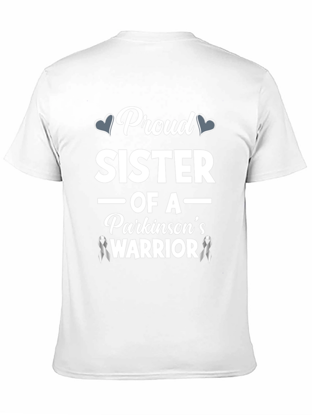 Proud Sister Parkinsons Warrior Awareness T-Shirt