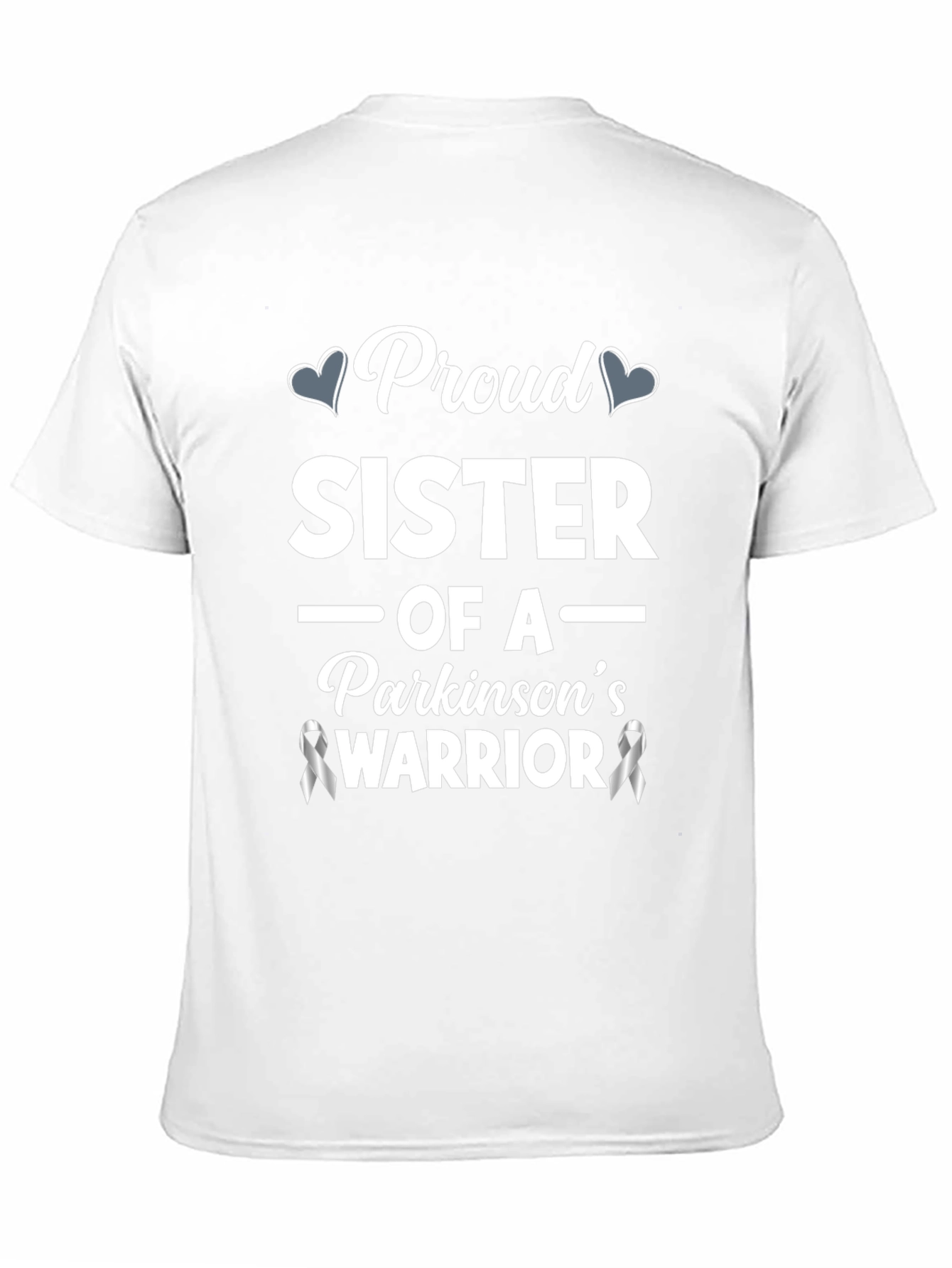 Proud Sister Parkinsons Warrior Awareness T-Shirt