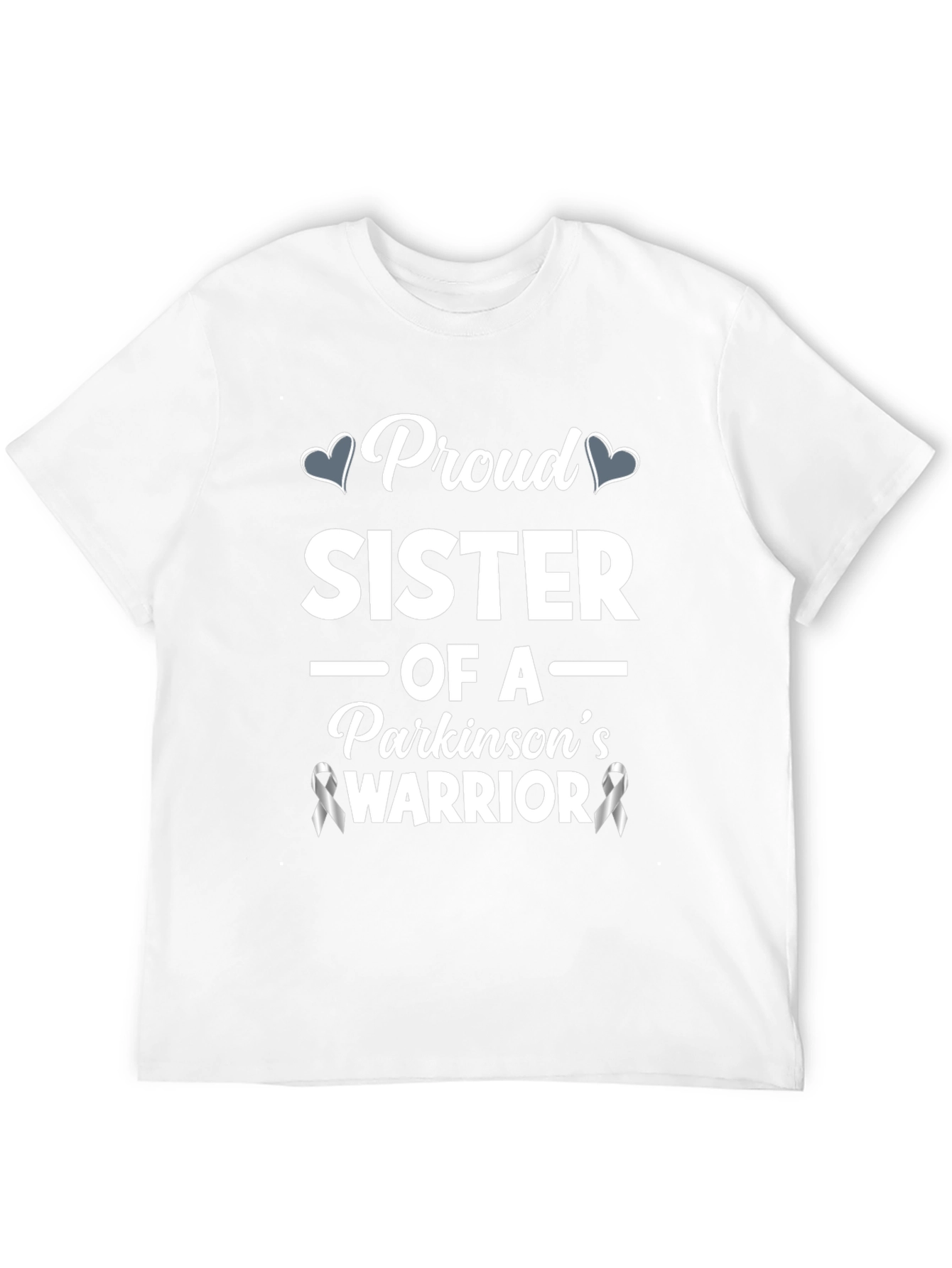 Proud Sister Parkinsons Warrior Awareness T-Shirt