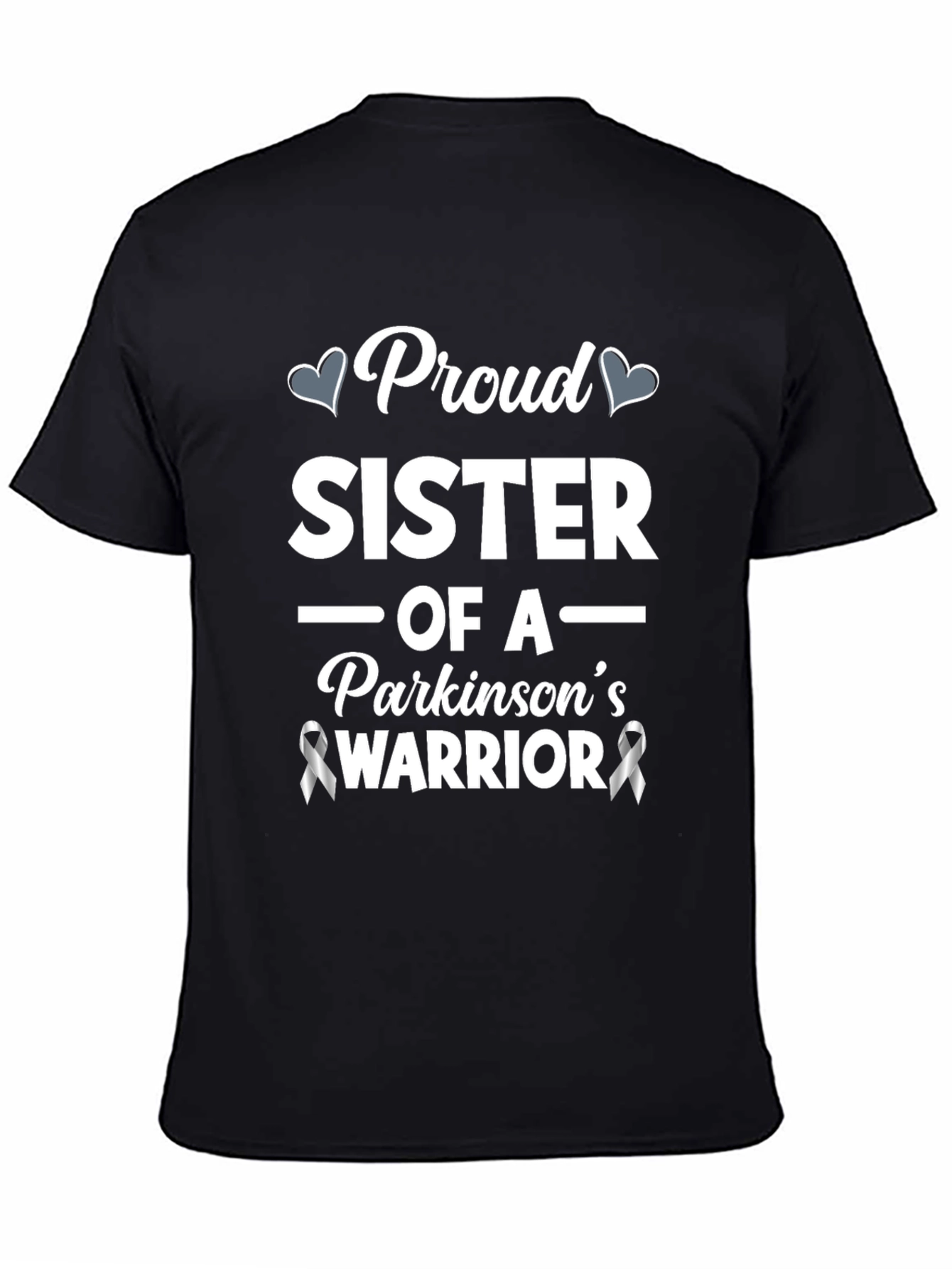 Proud Sister Parkinsons Warrior Awareness T-Shirt