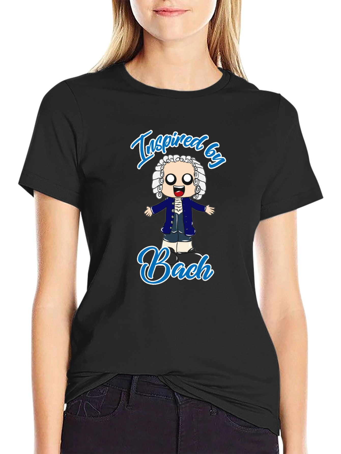 Inspired by Bach T-Shirt - Music Composer Tee