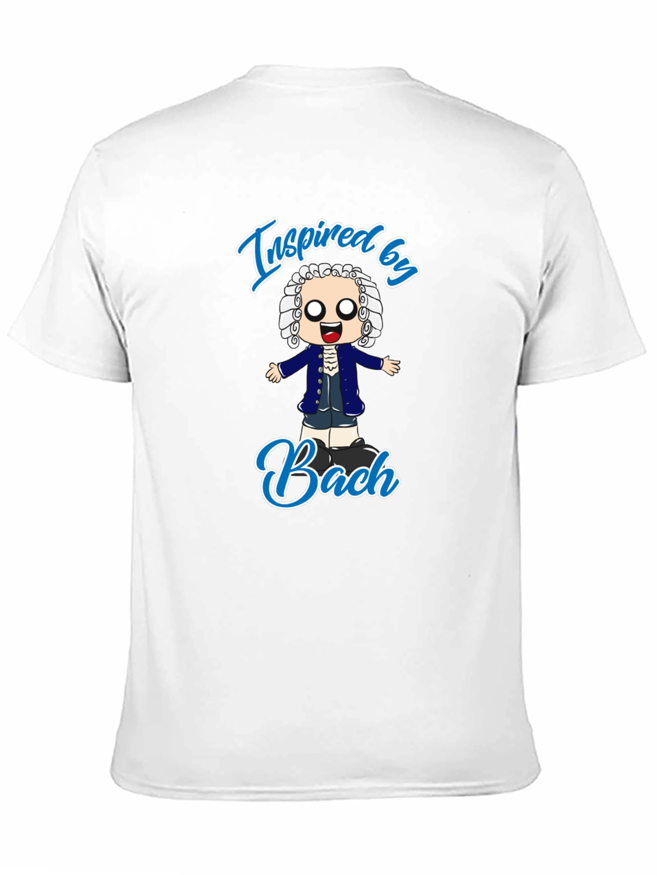 Inspired by Bach T-Shirt - Music Composer Tee