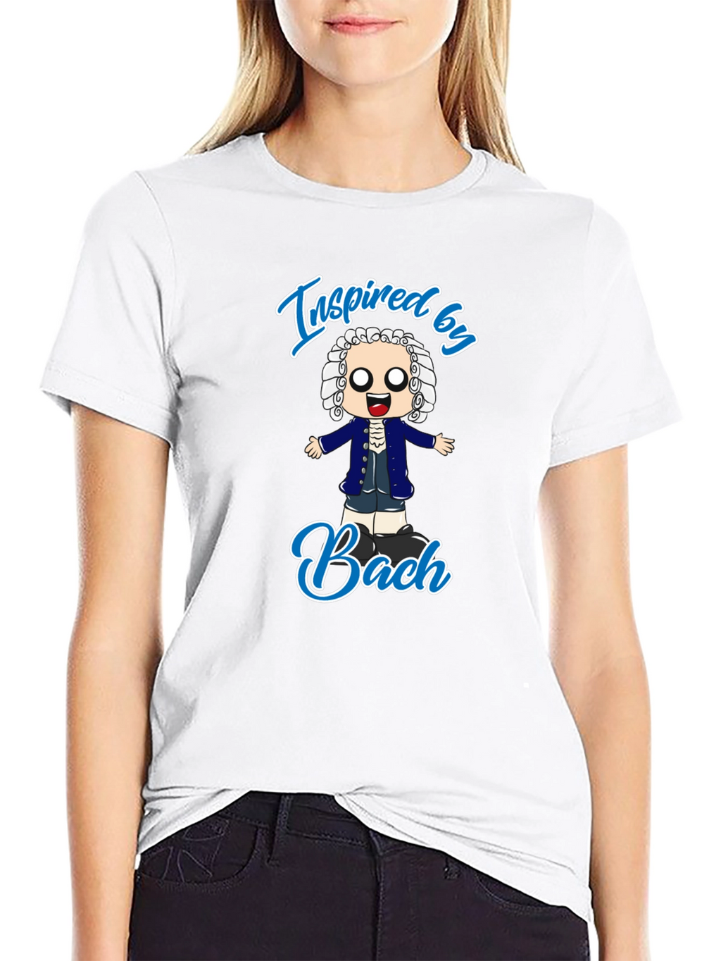 Inspired by Bach T-Shirt - Music Composer Tee