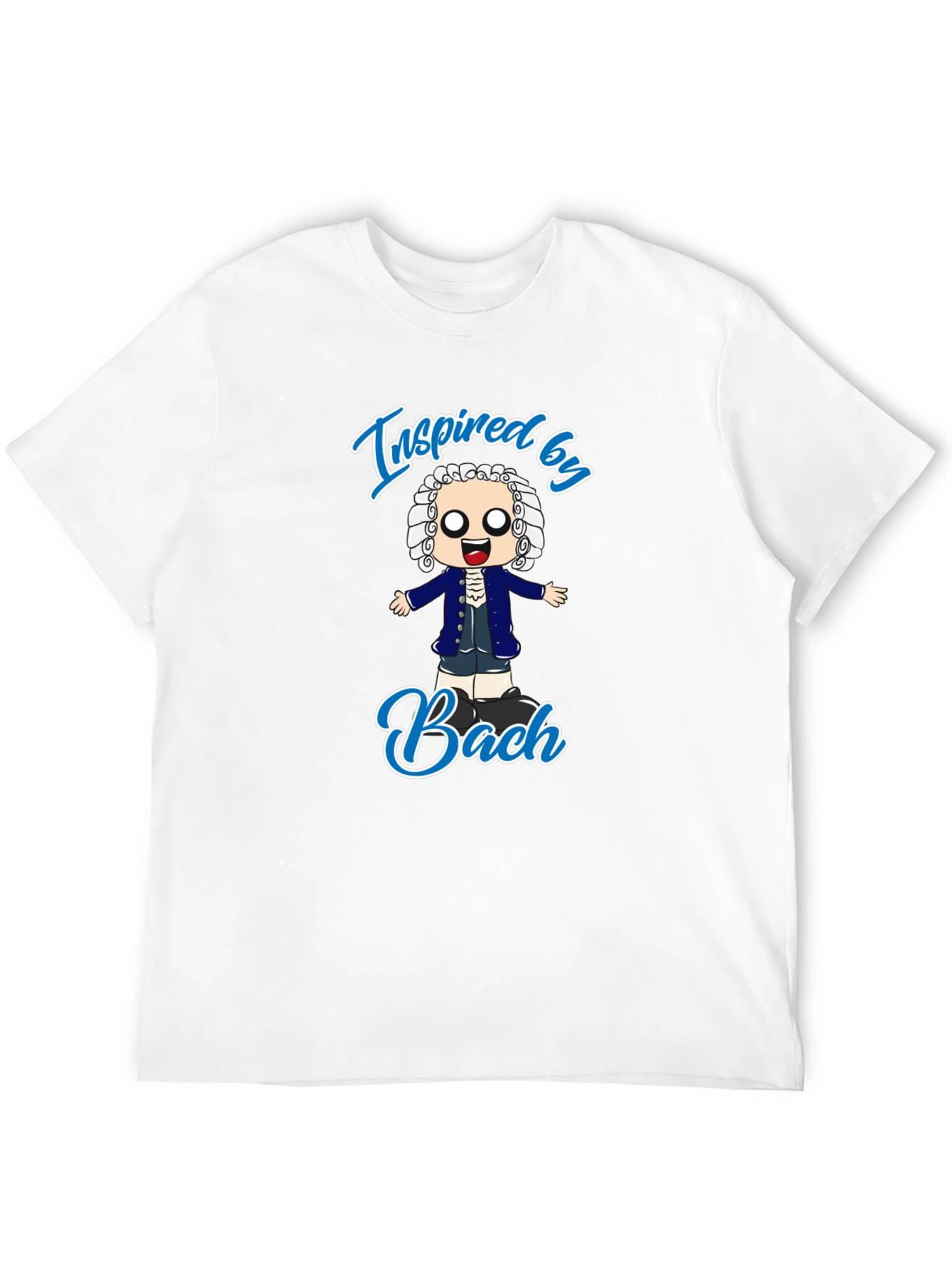 Inspired by Bach T-Shirt - Music Composer Tee