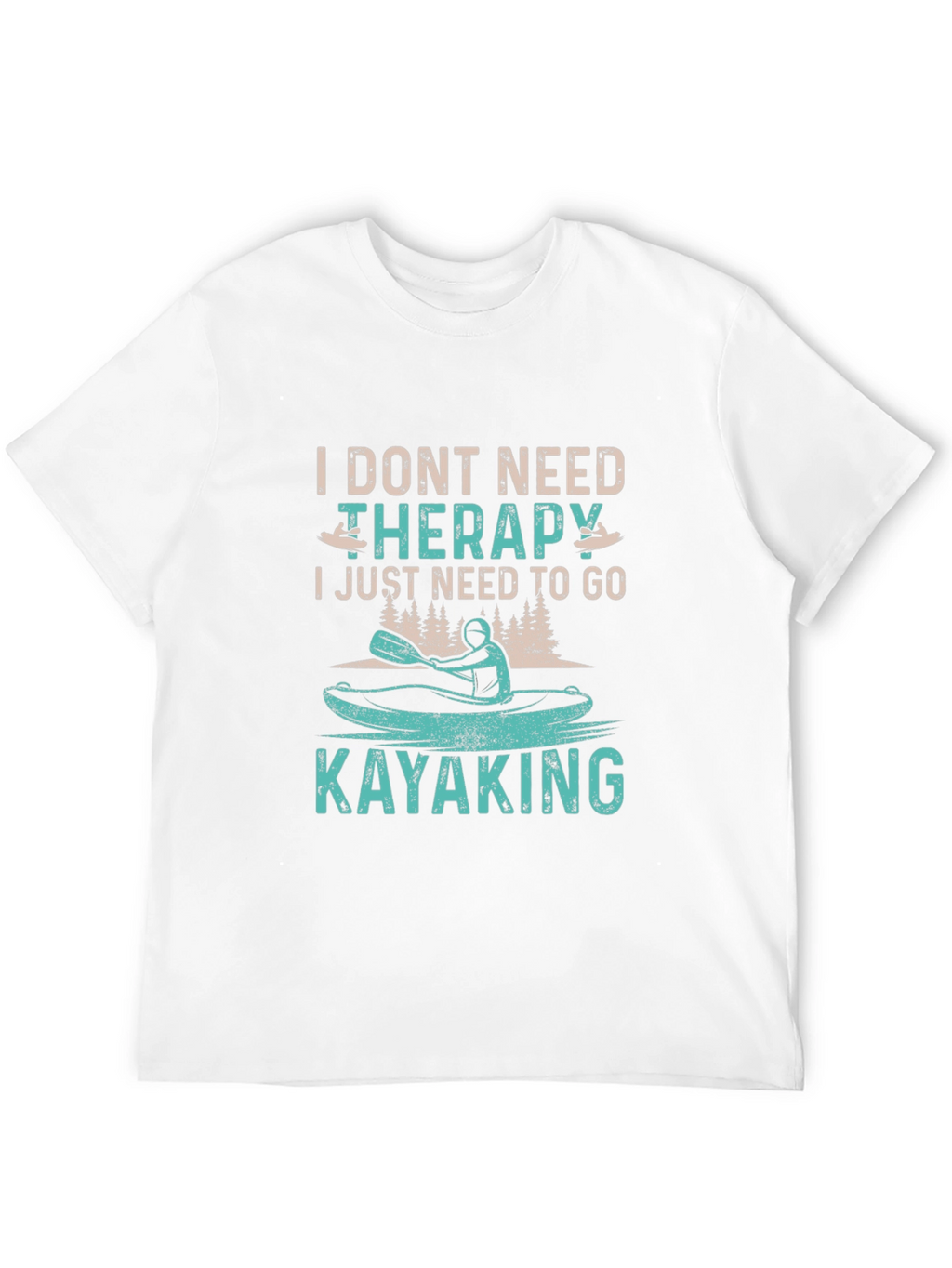 Kayaking Therapy Graphic Tee