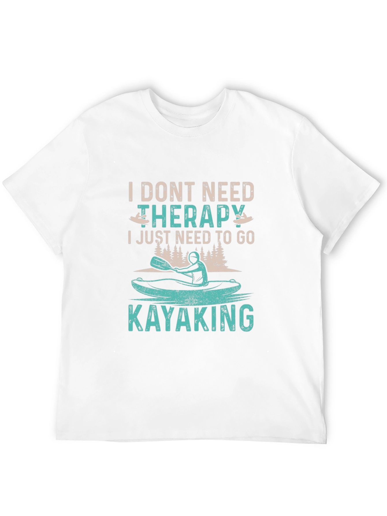 Kayaking Therapy Graphic Tee