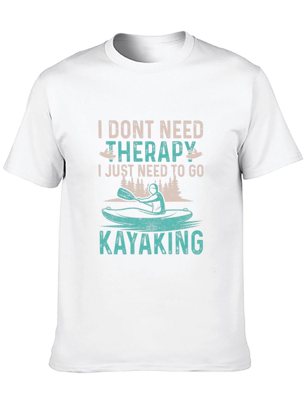 Kayaking Therapy Graphic Tee