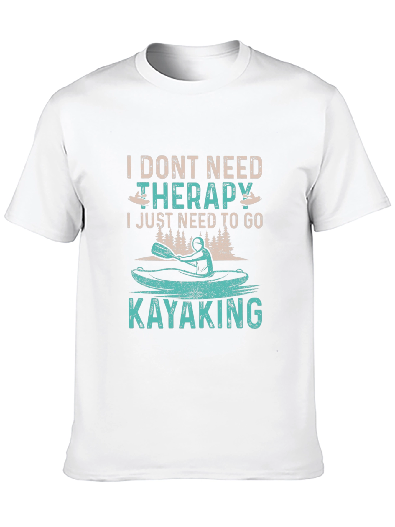 Kayaking Therapy Graphic Tee