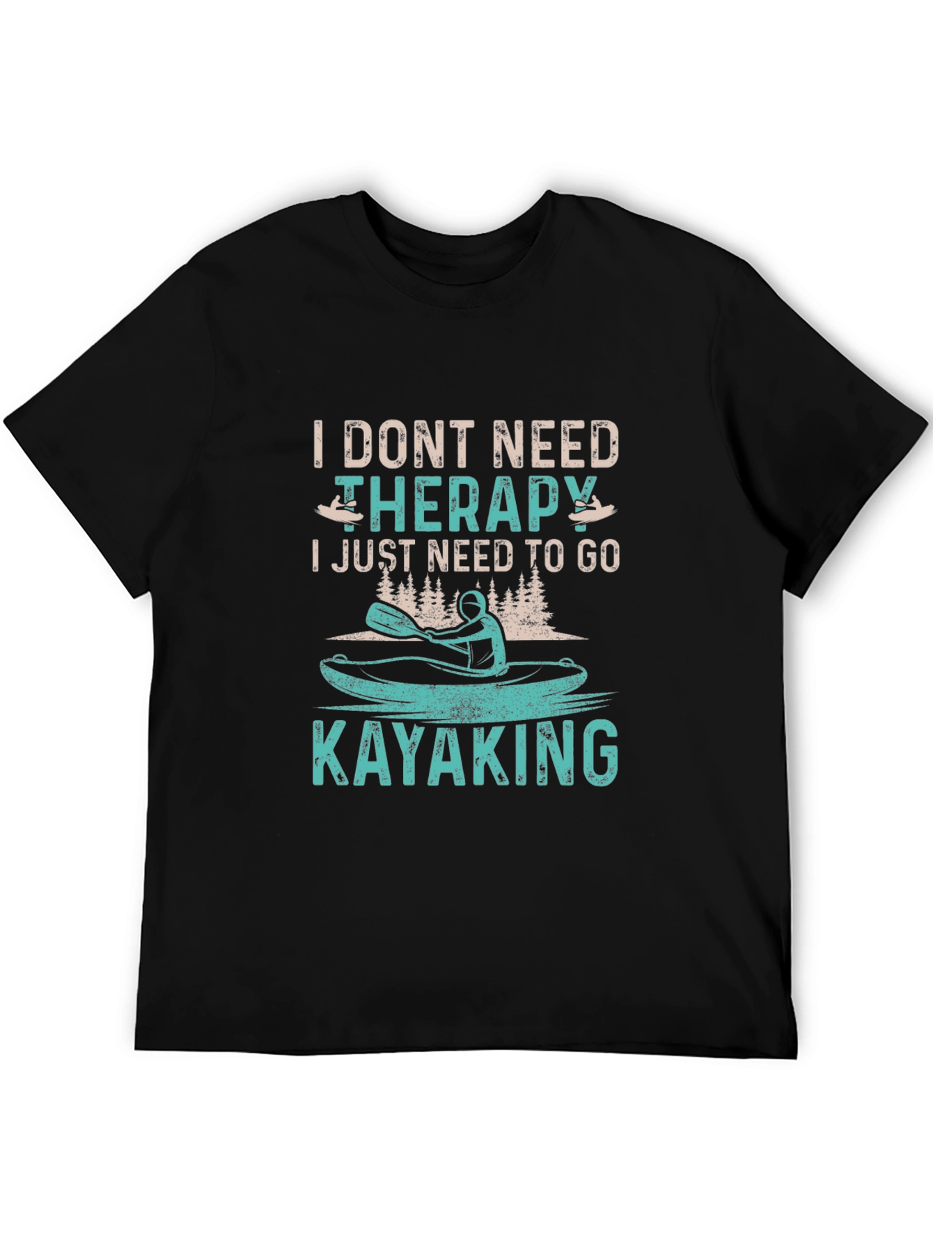 Kayaking Therapy Graphic Tee