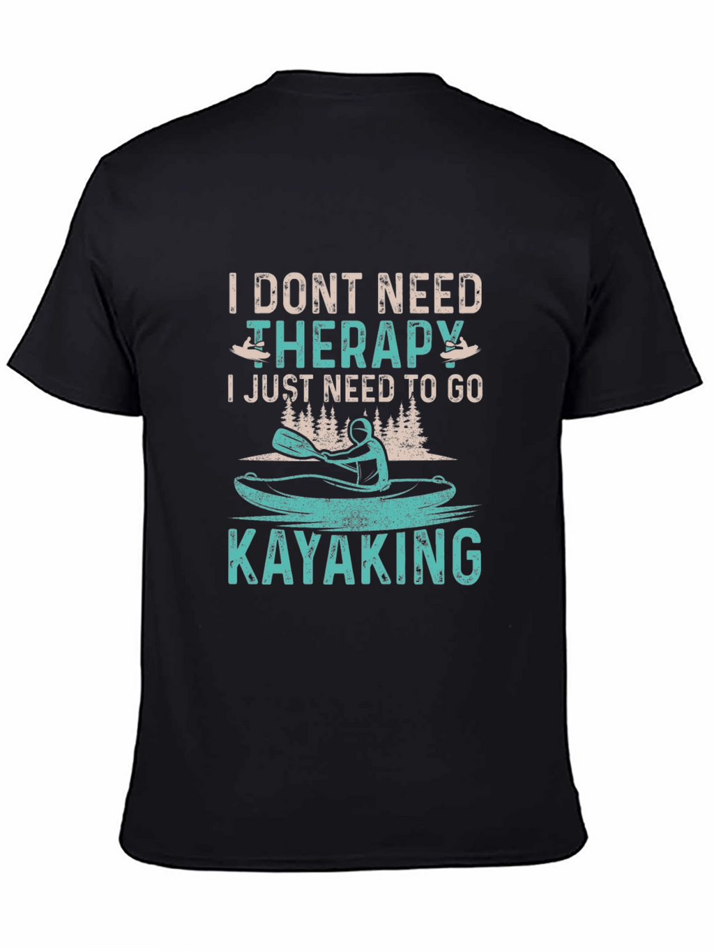 Kayaking Therapy Graphic Tee