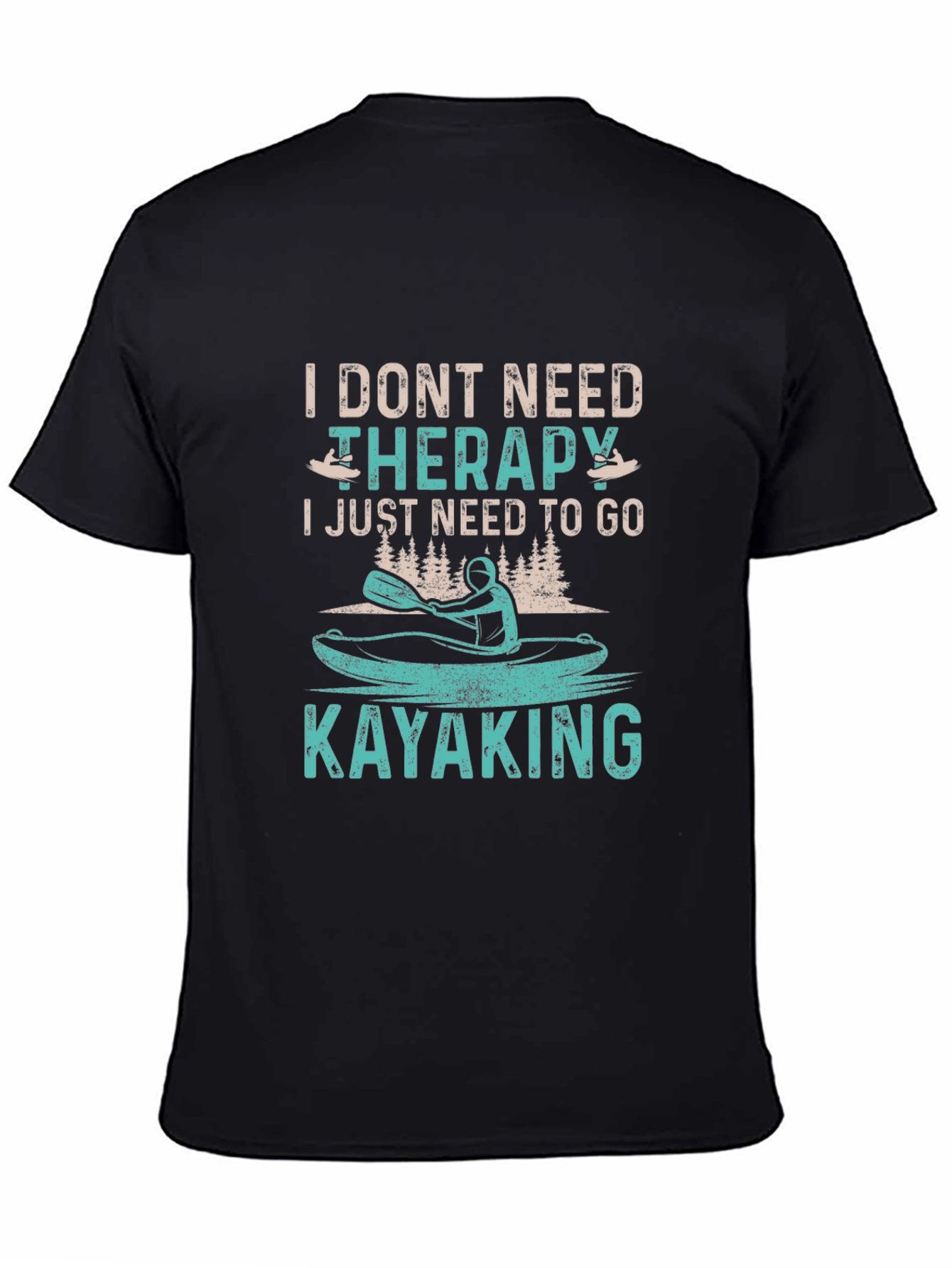 Kayaking Therapy Graphic Tee