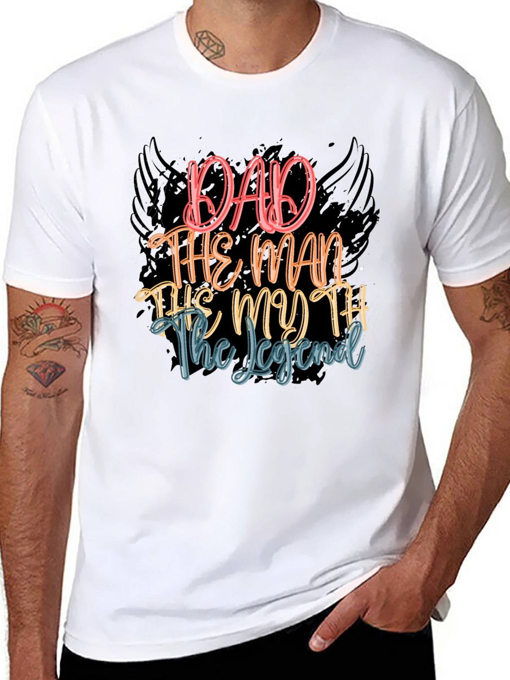Dad The Man The Myth The Legend T-Shirt