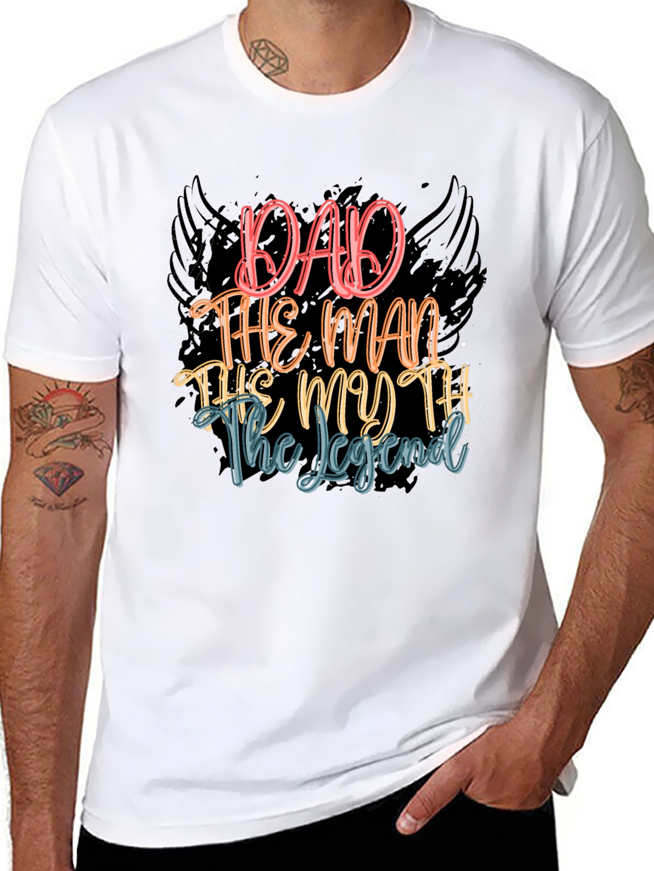 Dad The Man The Myth The Legend T-Shirt