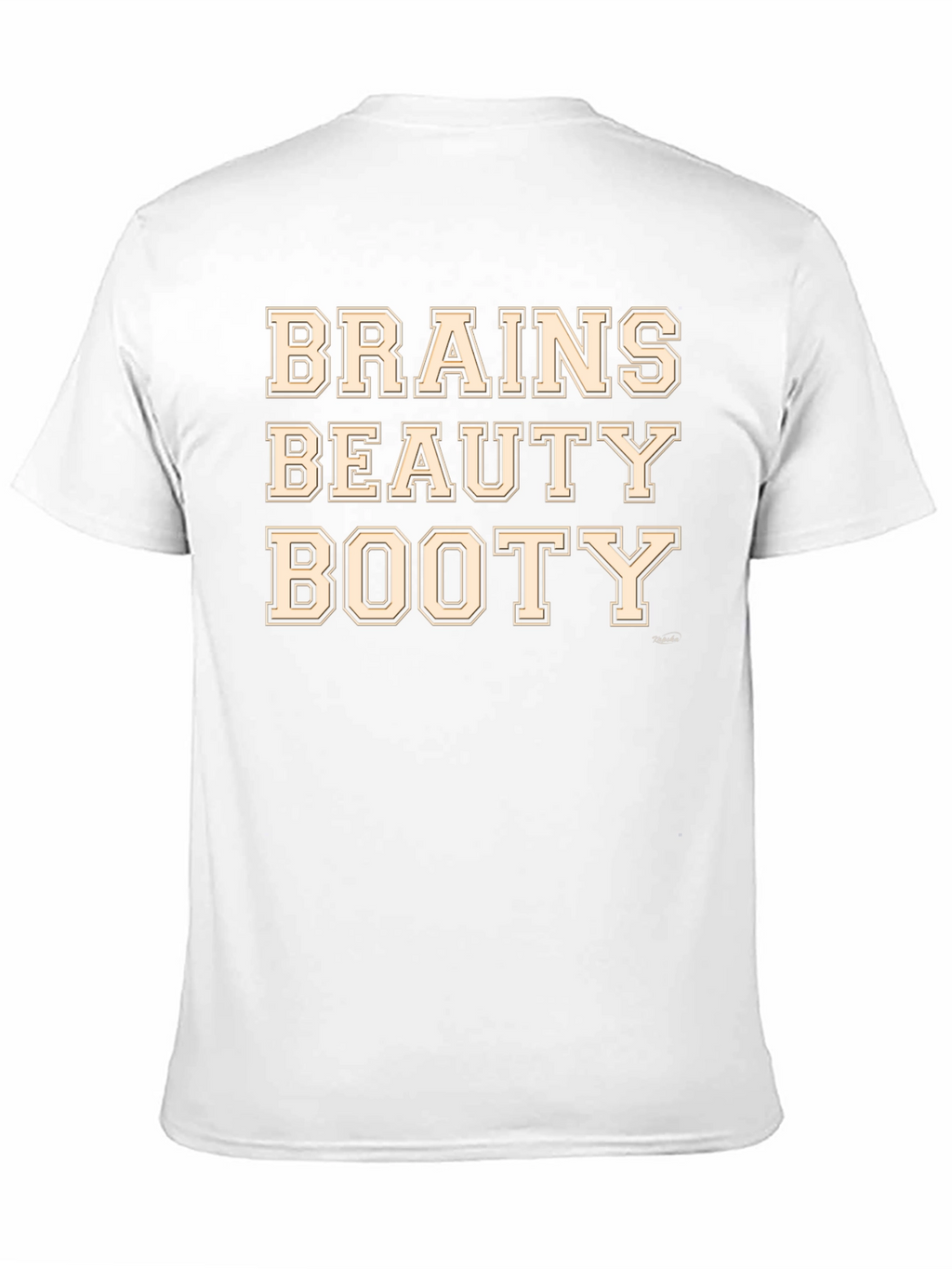 Brains Beauty Booty Graphic T-Shirt