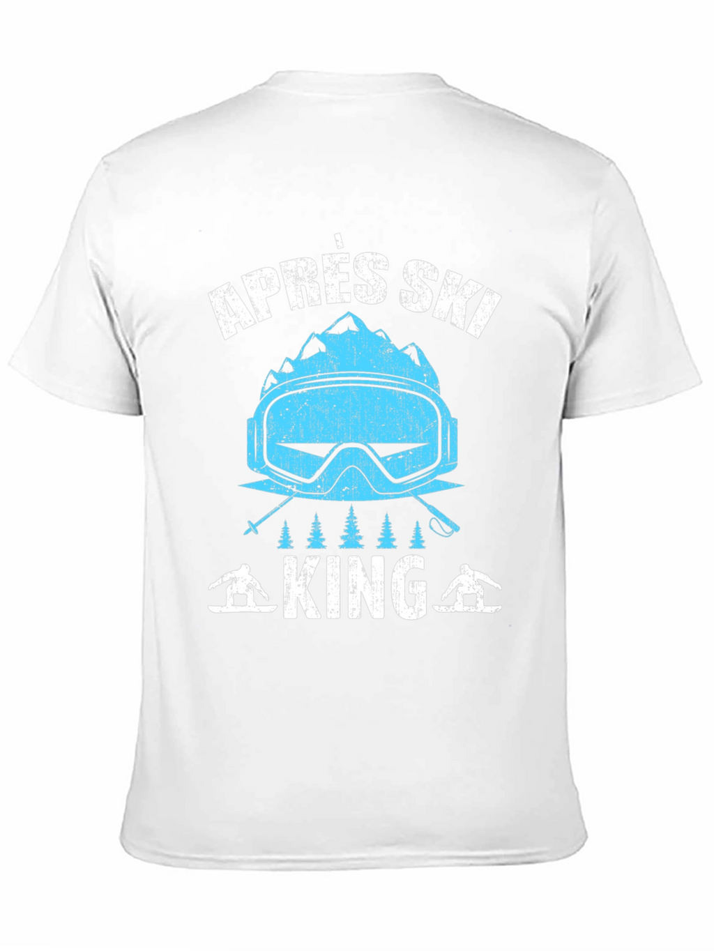 Après Ski King Graphic Tee - Winter Fun T-Shirt