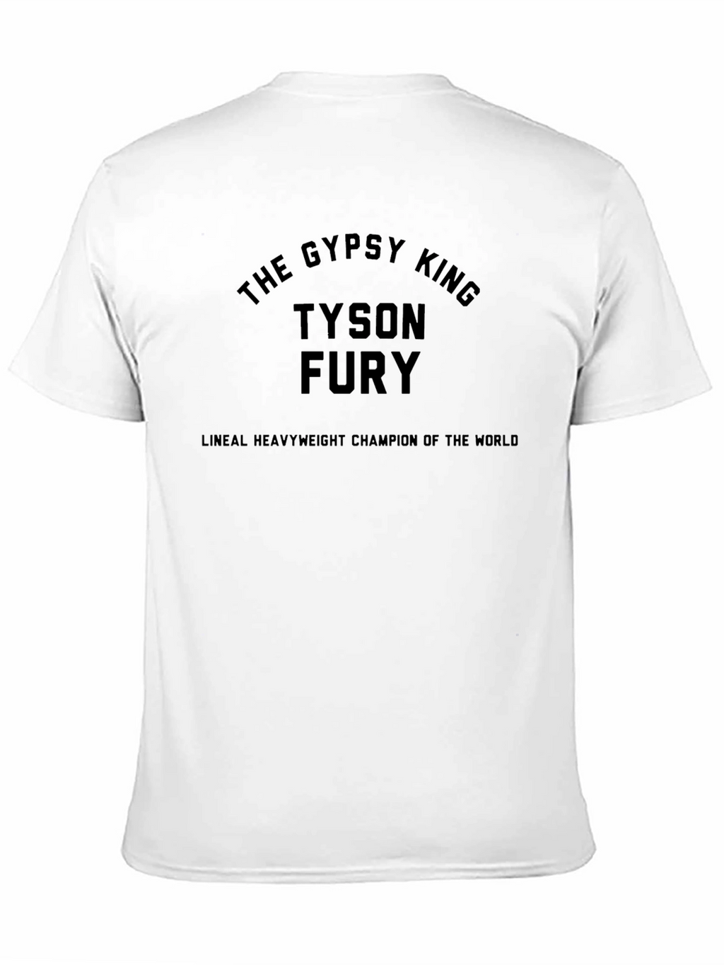 The Gypsy King Tyson Fury Black T-Shirt