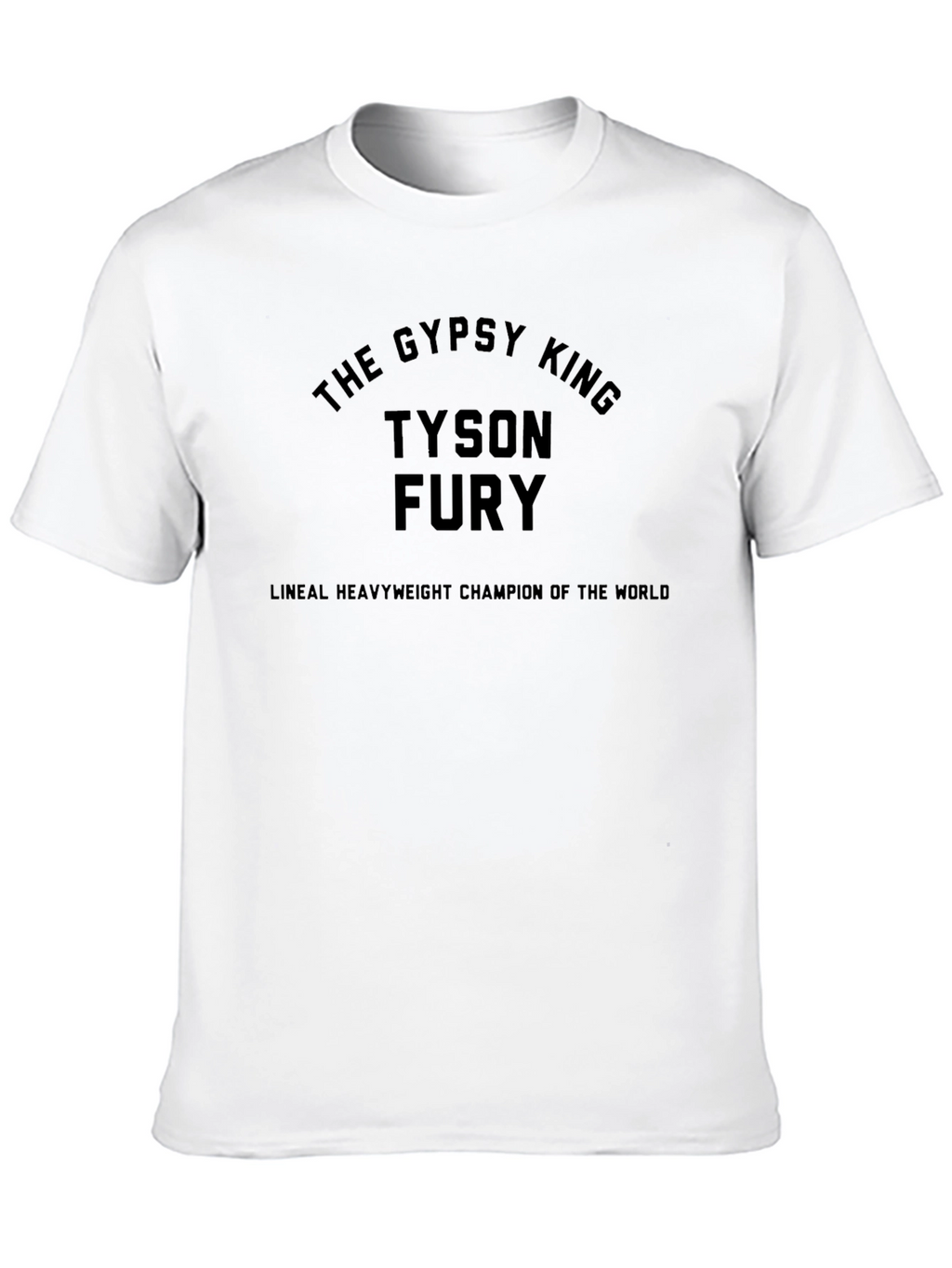The Gypsy King Tyson Fury Black T-Shirt
