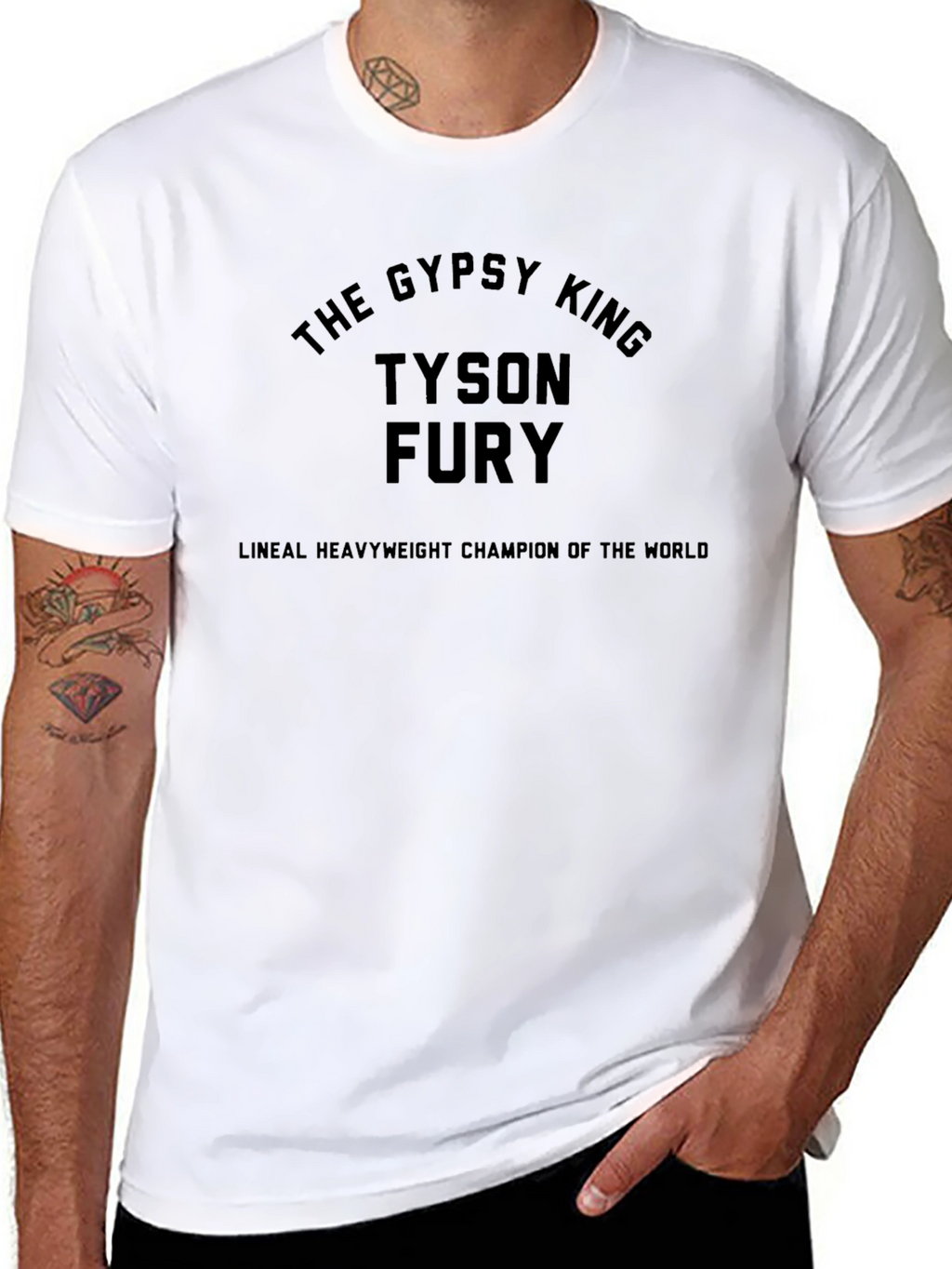 The Gypsy King Tyson Fury Black T-Shirt