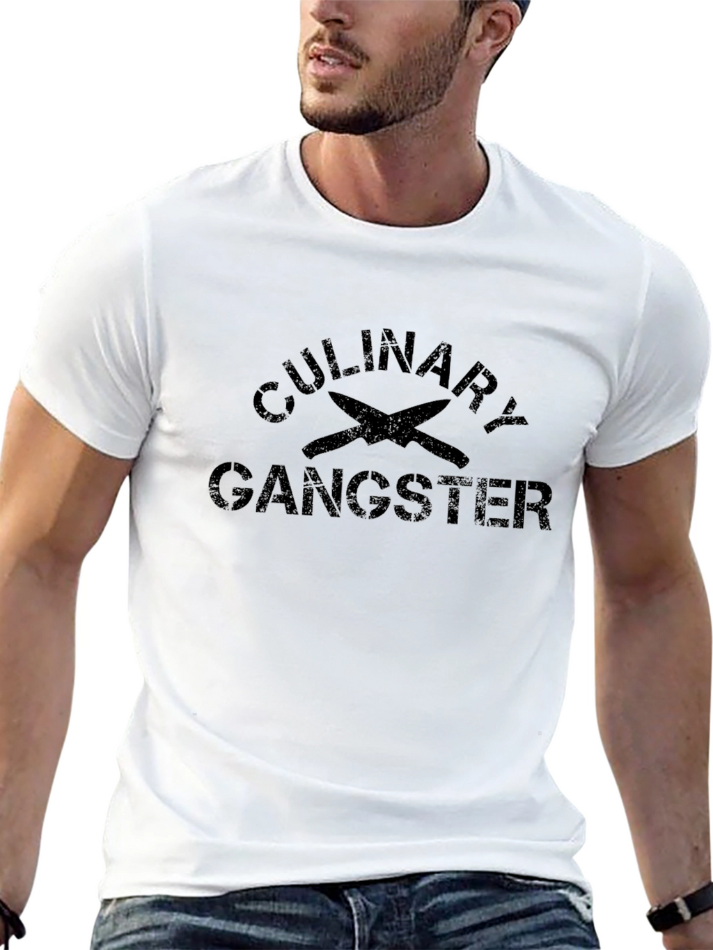 Culinary Gangster Graphic T-Shirt