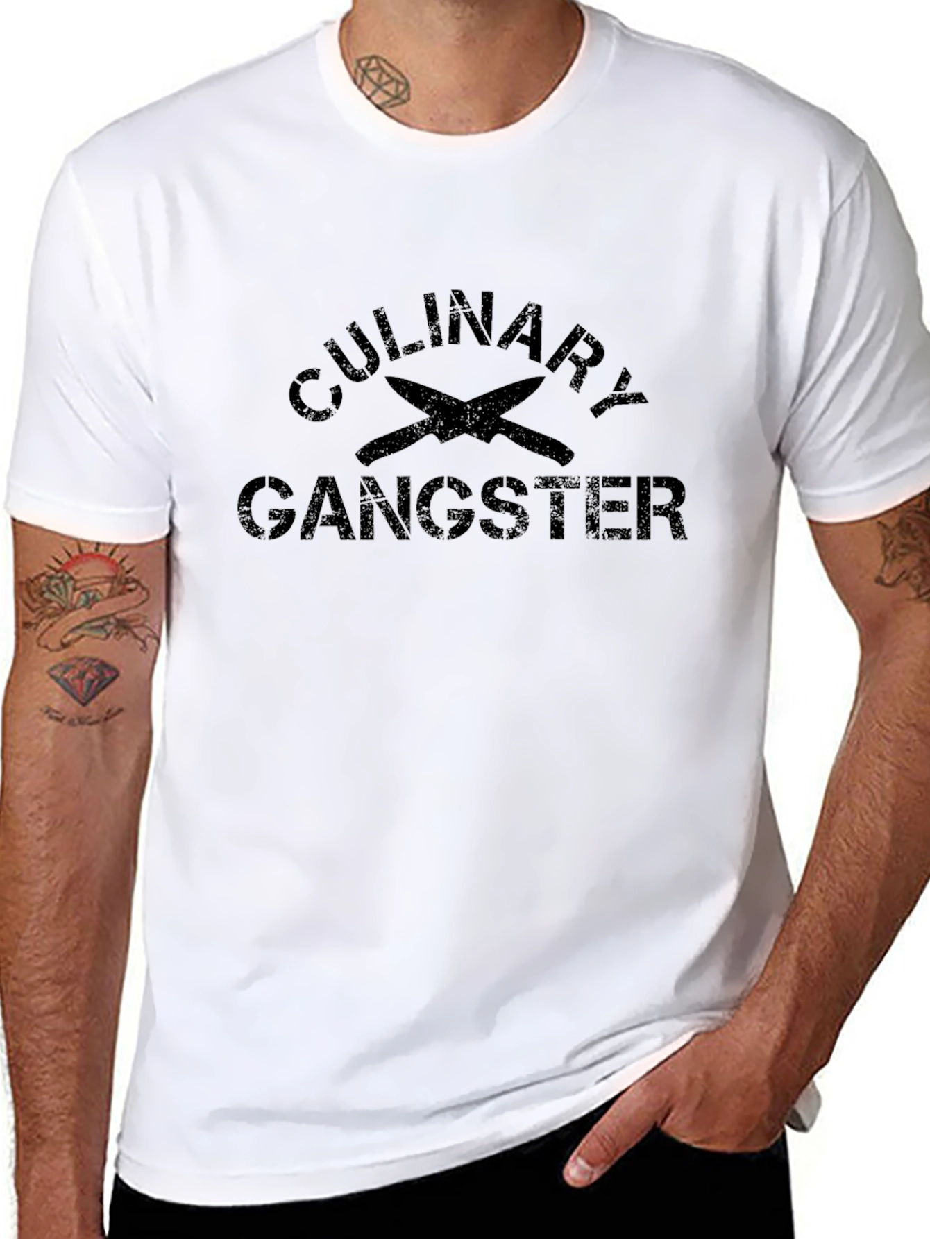 Culinary Gangster Graphic T-Shirt