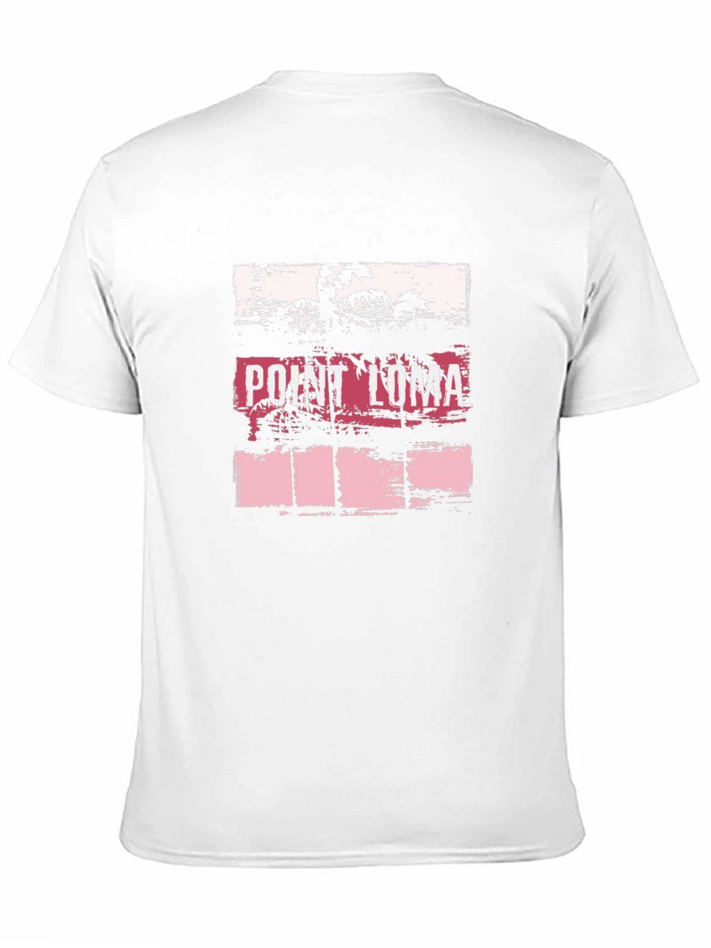 Point Loma Palm Tree Graphic Black T-Shirt