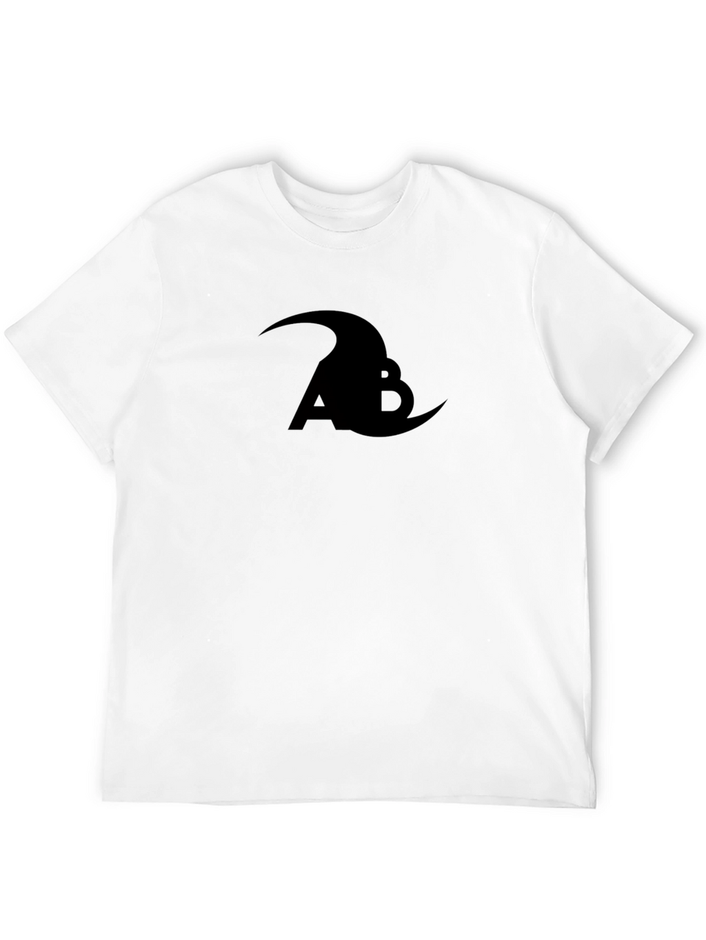 Mens Black Graphic Tee - AB Logo