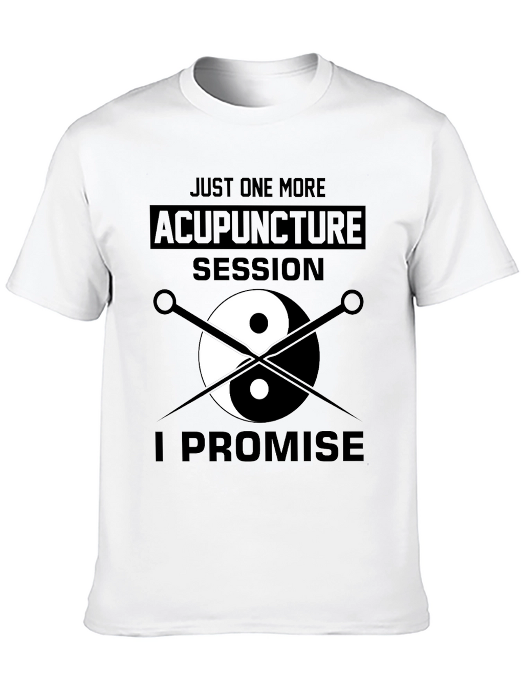 Acupuncture Session Yin Yang Graphic T-Shirt