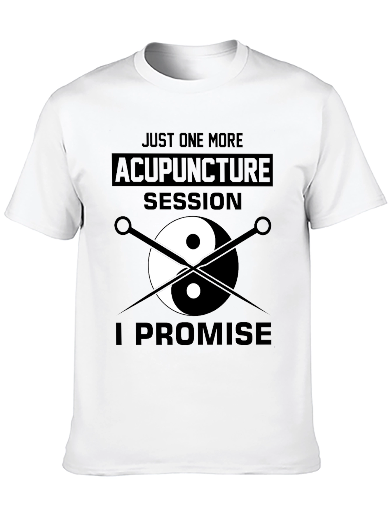 Acupuncture Session Yin Yang Graphic T-Shirt