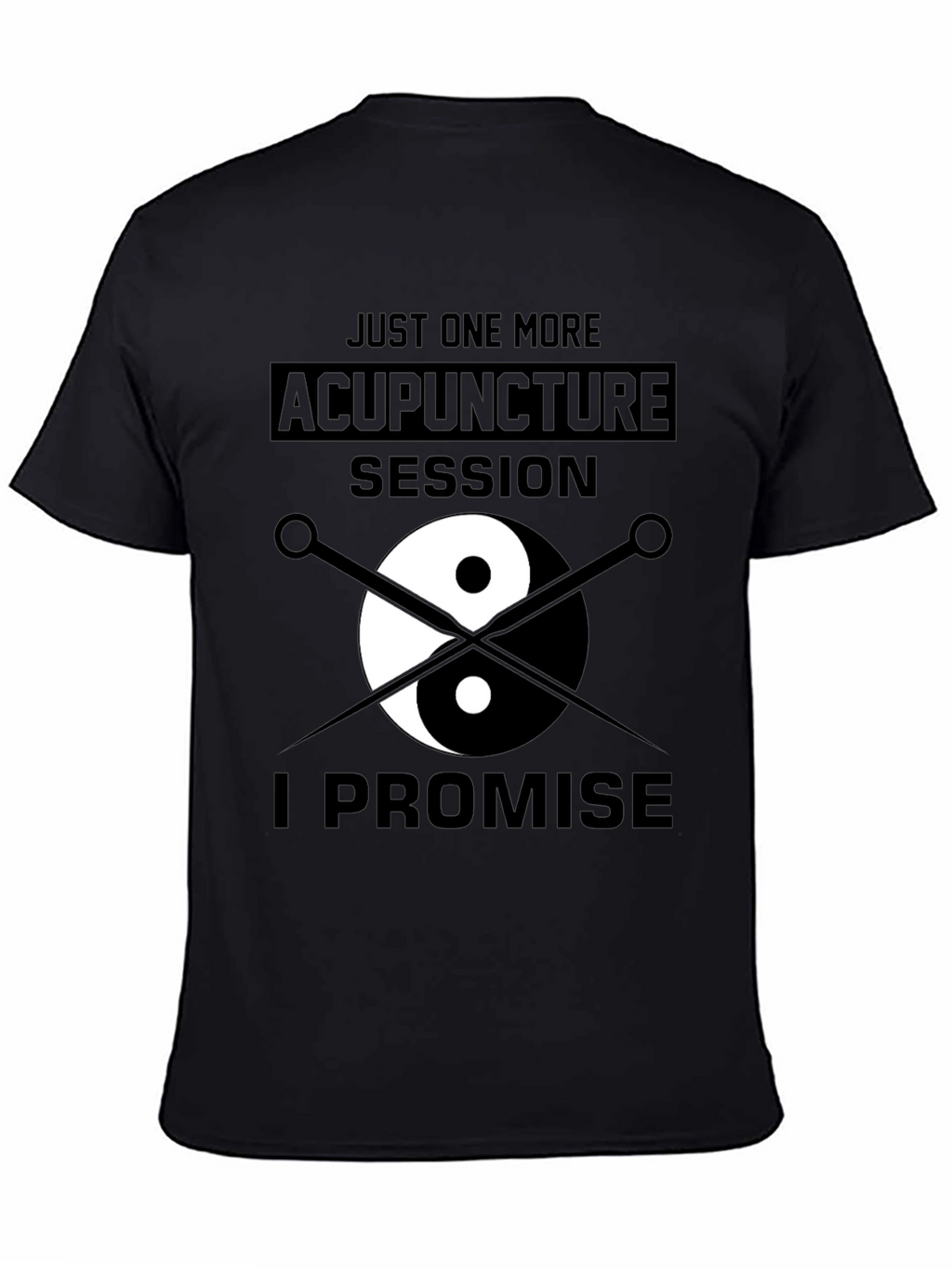 Acupuncture Session Yin Yang Graphic T-Shirt