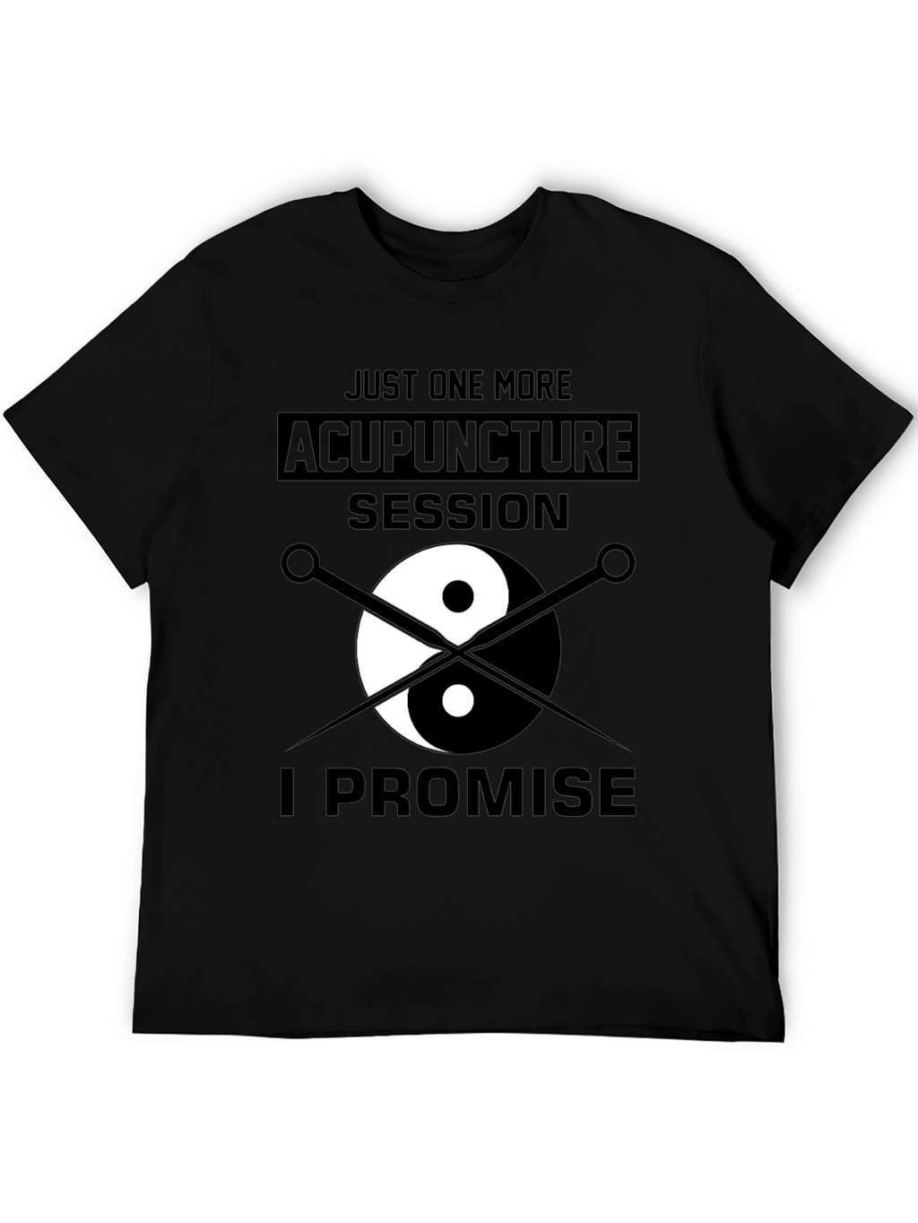 Acupuncture Session Yin Yang Graphic T-Shirt