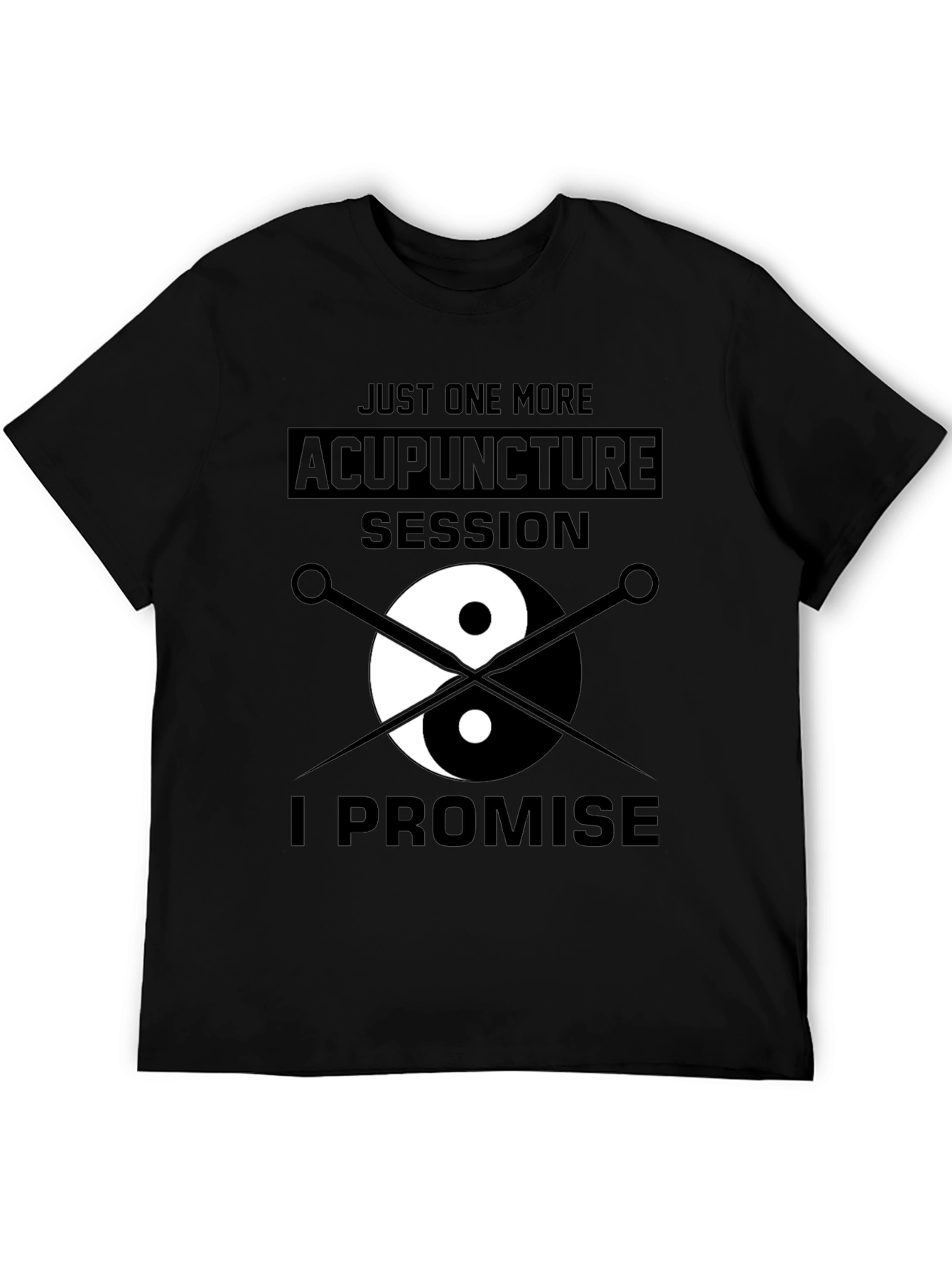 Acupuncture Session Yin Yang Graphic T-Shirt