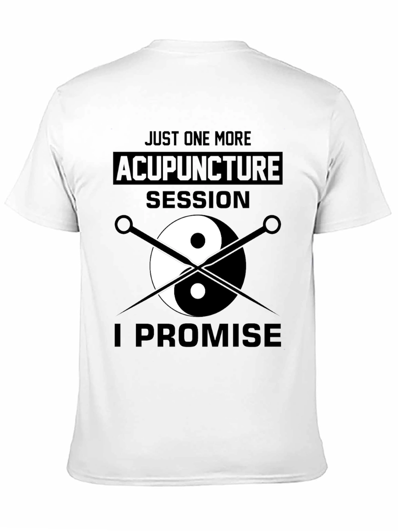 Acupuncture Session Yin Yang Graphic T-Shirt